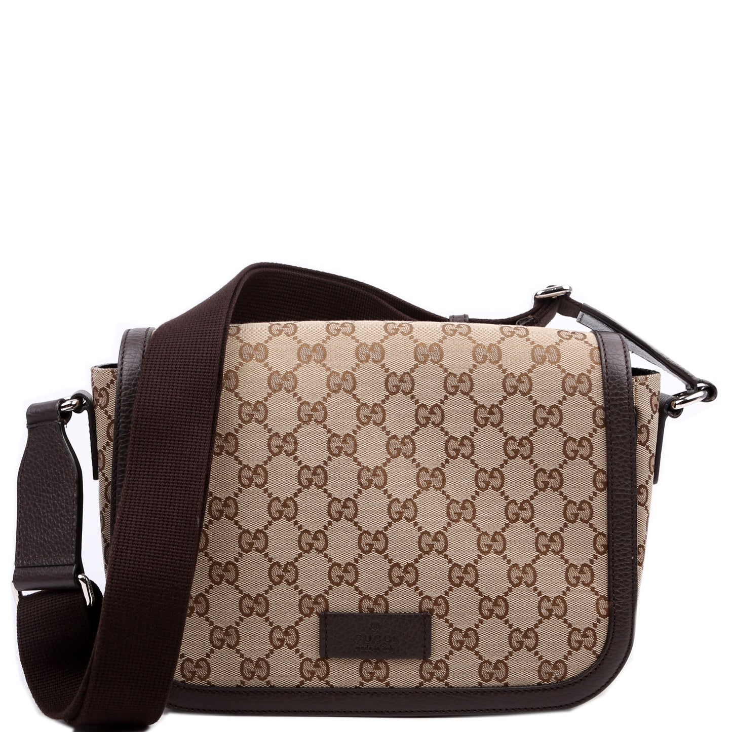 Gucci GG Messenger Canvas Travel Bag Messenger 13