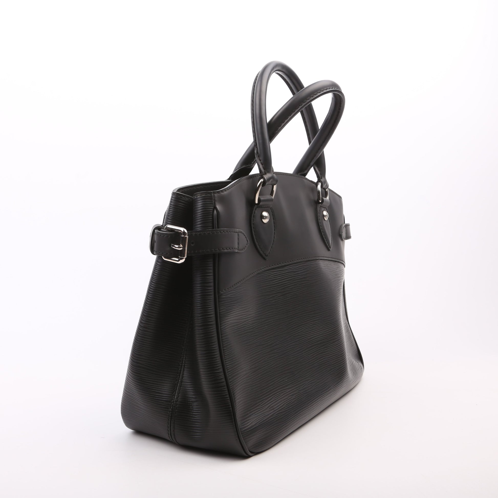 Louis Vuitton Passy PM Epi Black Handbag Black 1