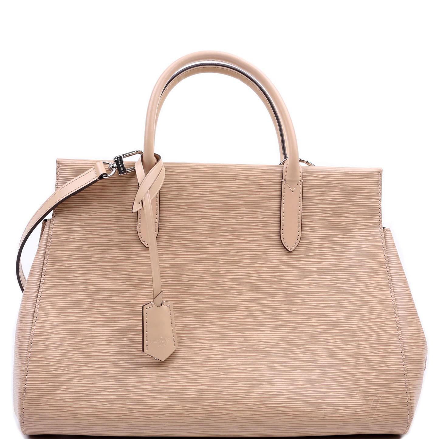 Louis Vuitton Marly MM Epi Beige Handbag