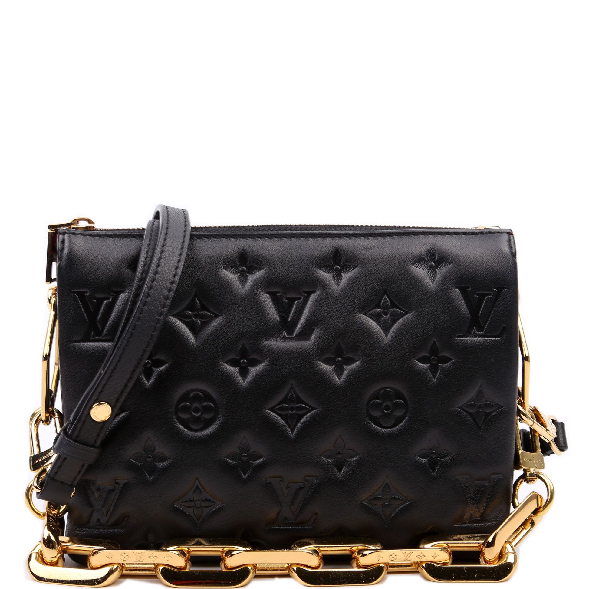 Louis Vuitton Coussin BB New Version Lambskin Black Handbag