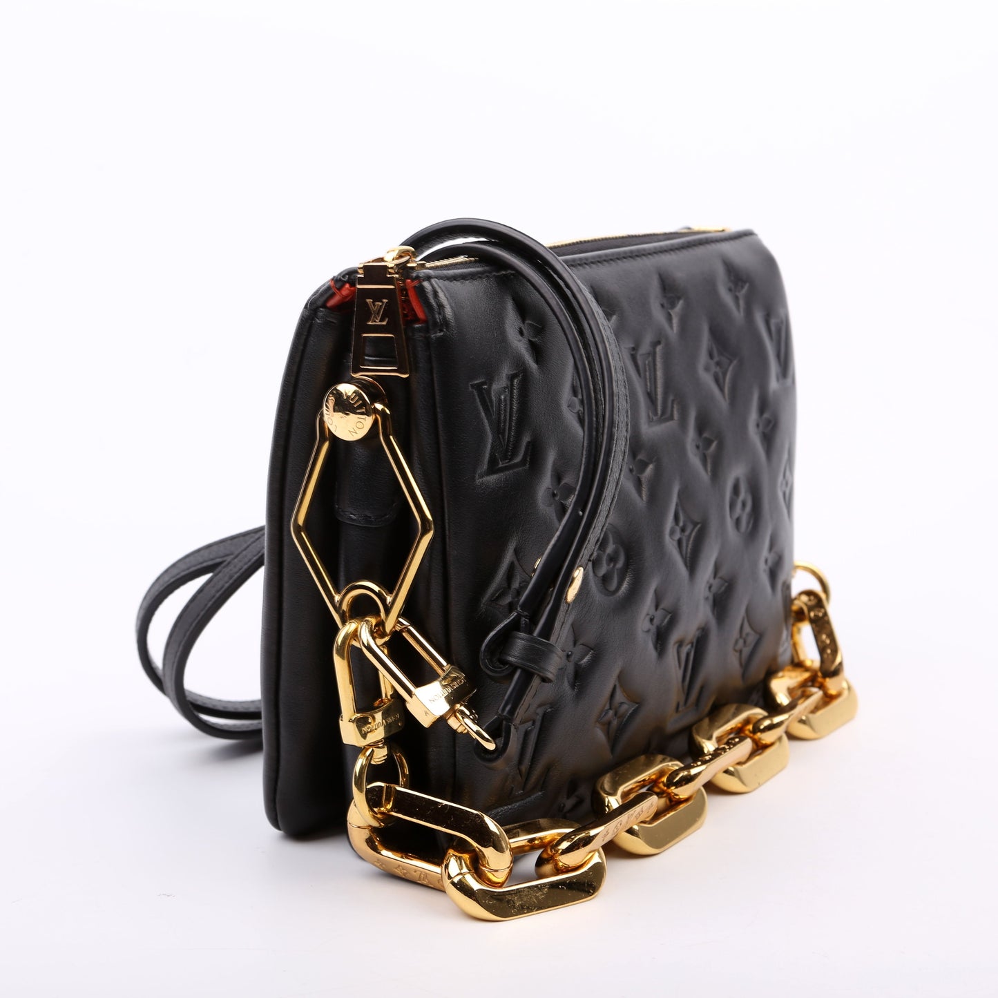 Louis Vuitton Coussin BB New Version Lambskin Black Handbag