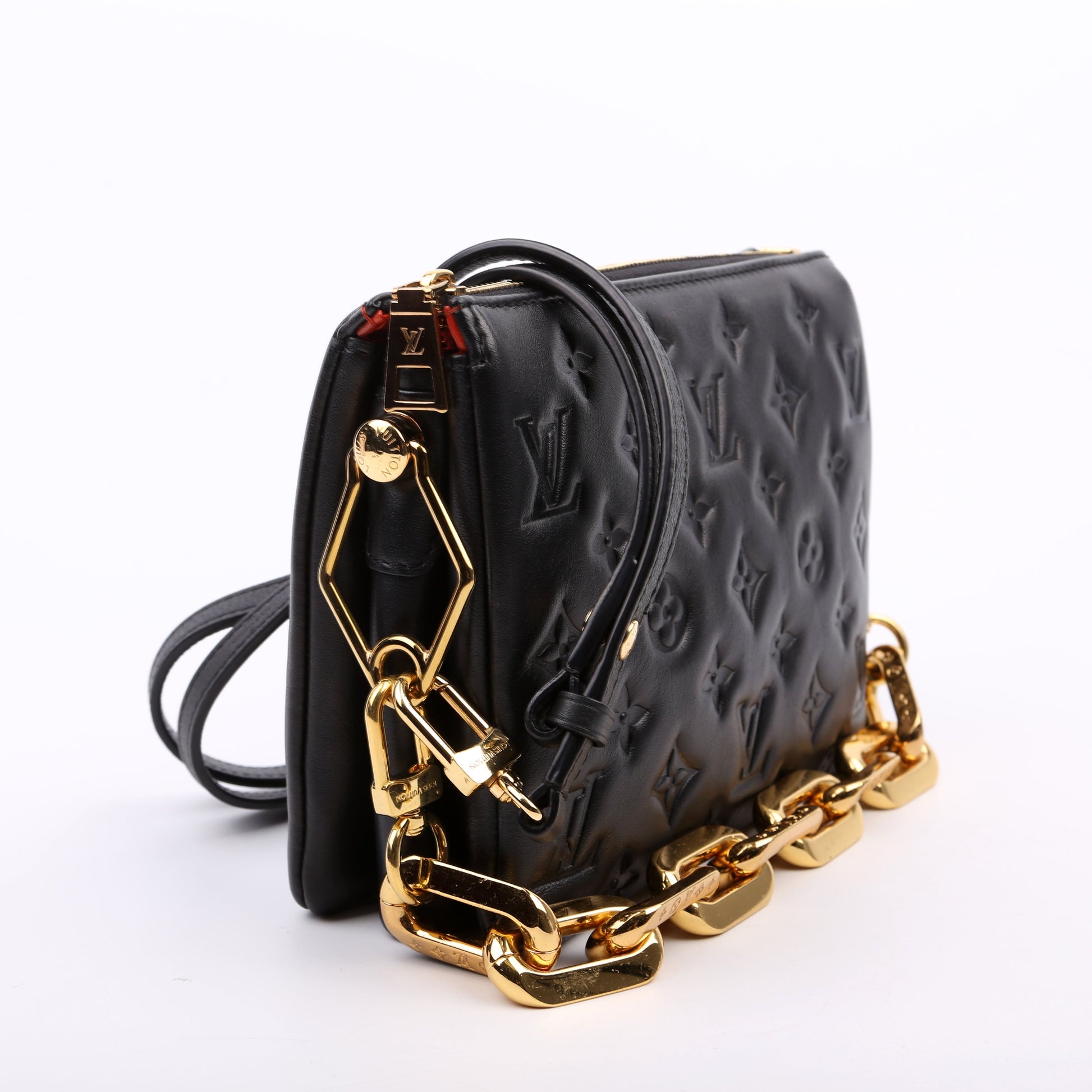 Louis Vuitton Coussin BB New Version Lambskin Black Handbag