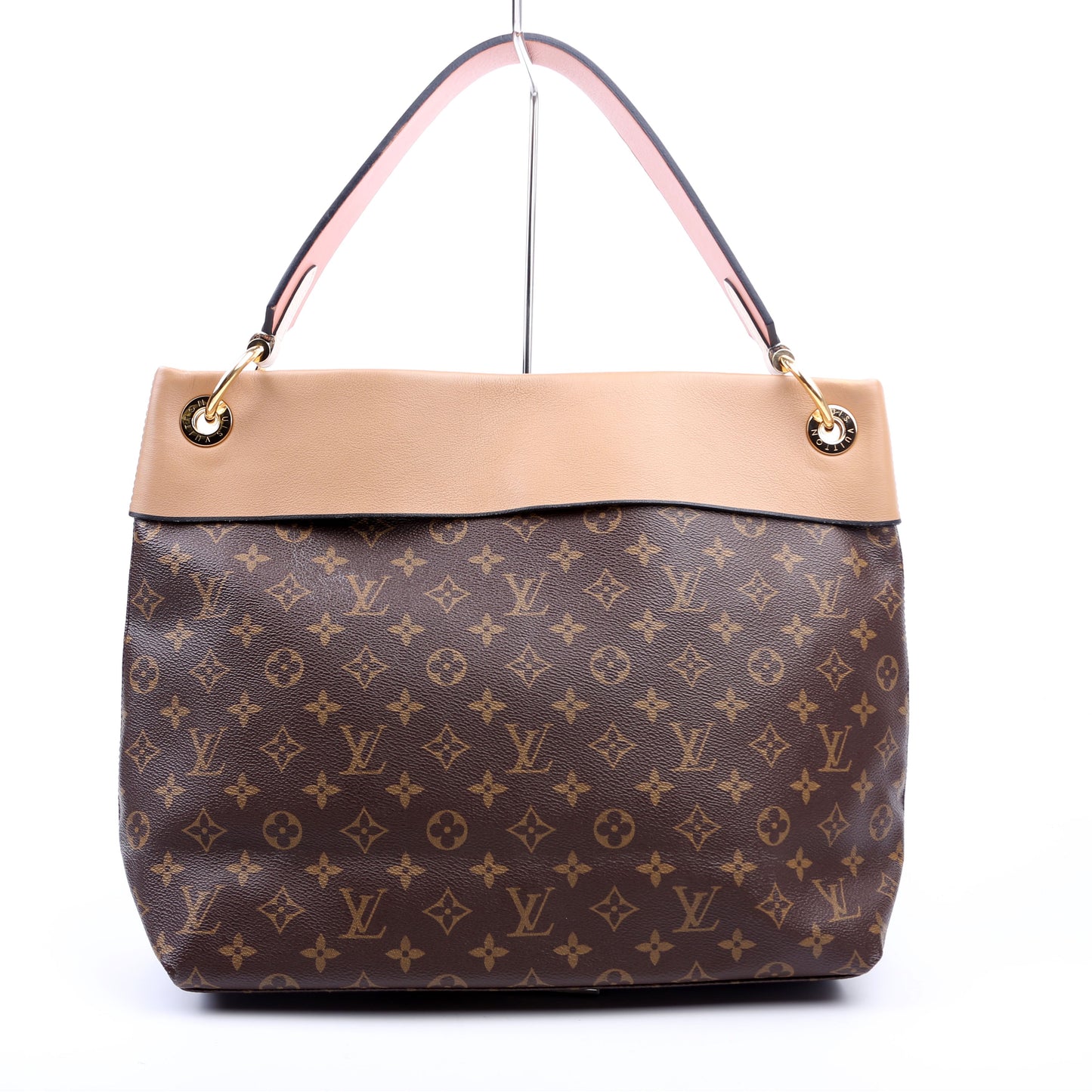 Louis Vuitton Tuileries Hobo Tan Monogram Shoulder Bag