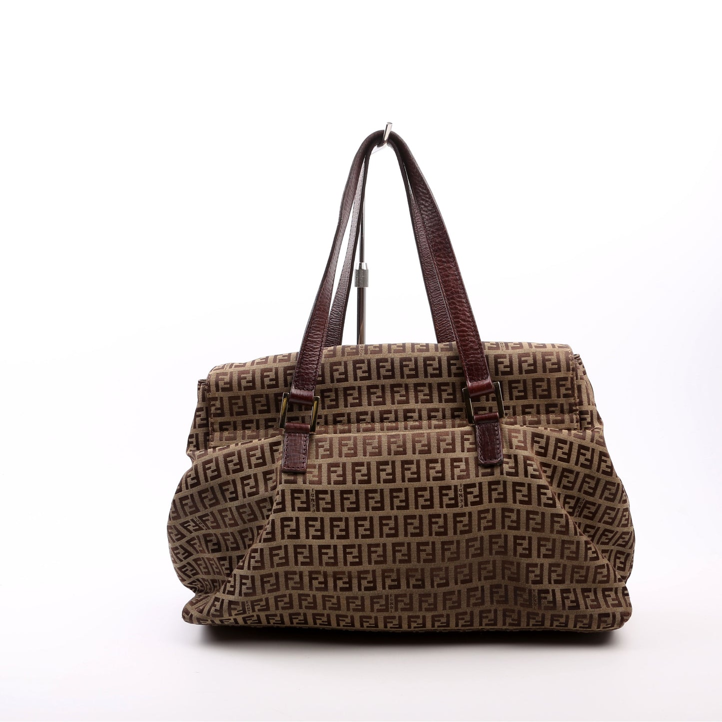 Fendi 8Bn188 Zuccino Accordion Bag Large Travel Bag