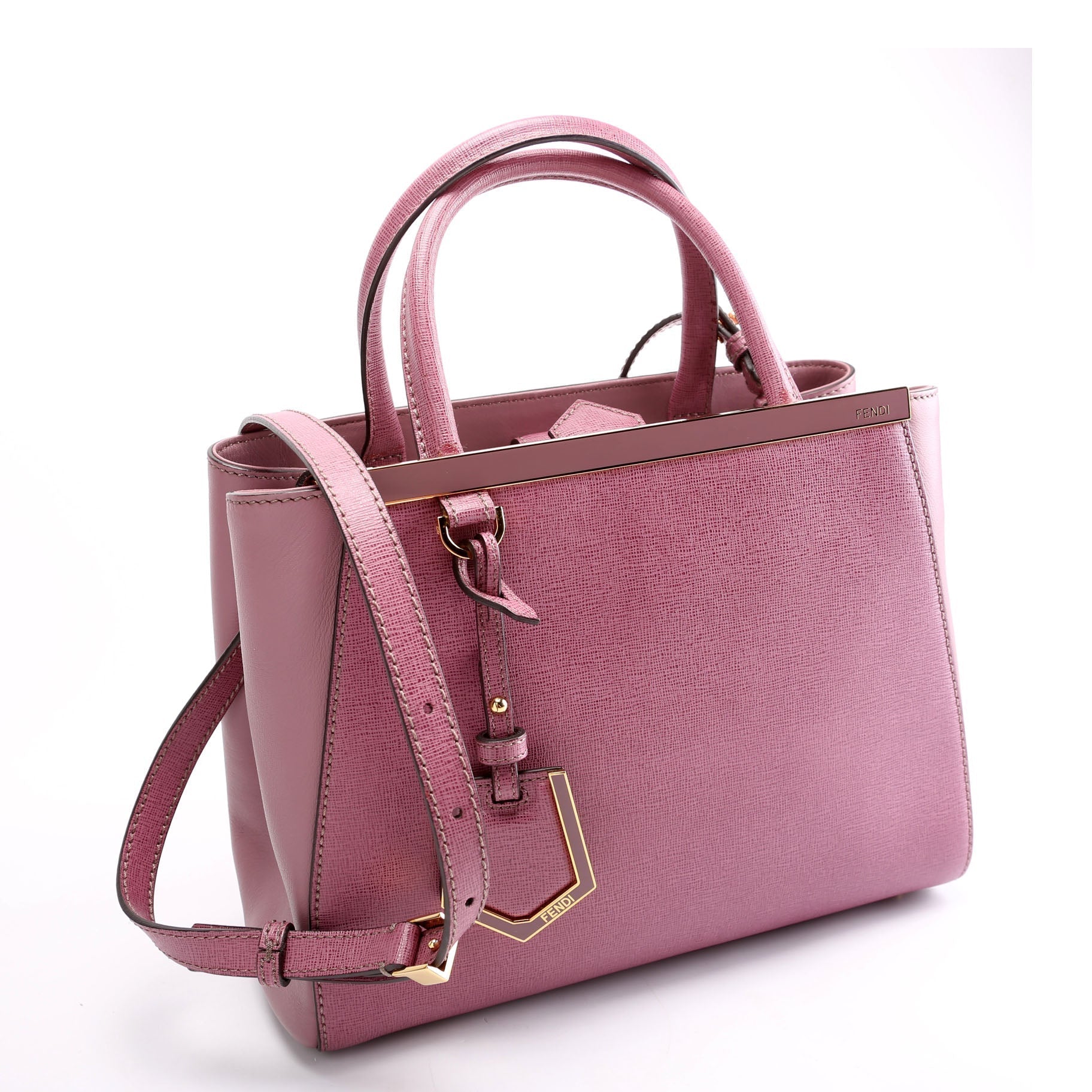 Fendi Jours Petite Bag Purple Travel Bag