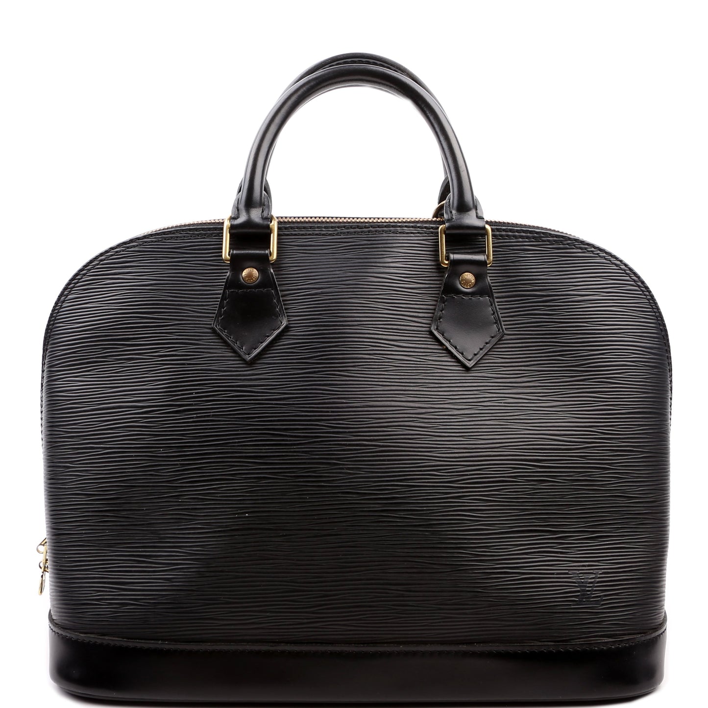 Louis Vuitton Alma PM Older Epi Black Handbag Black 2