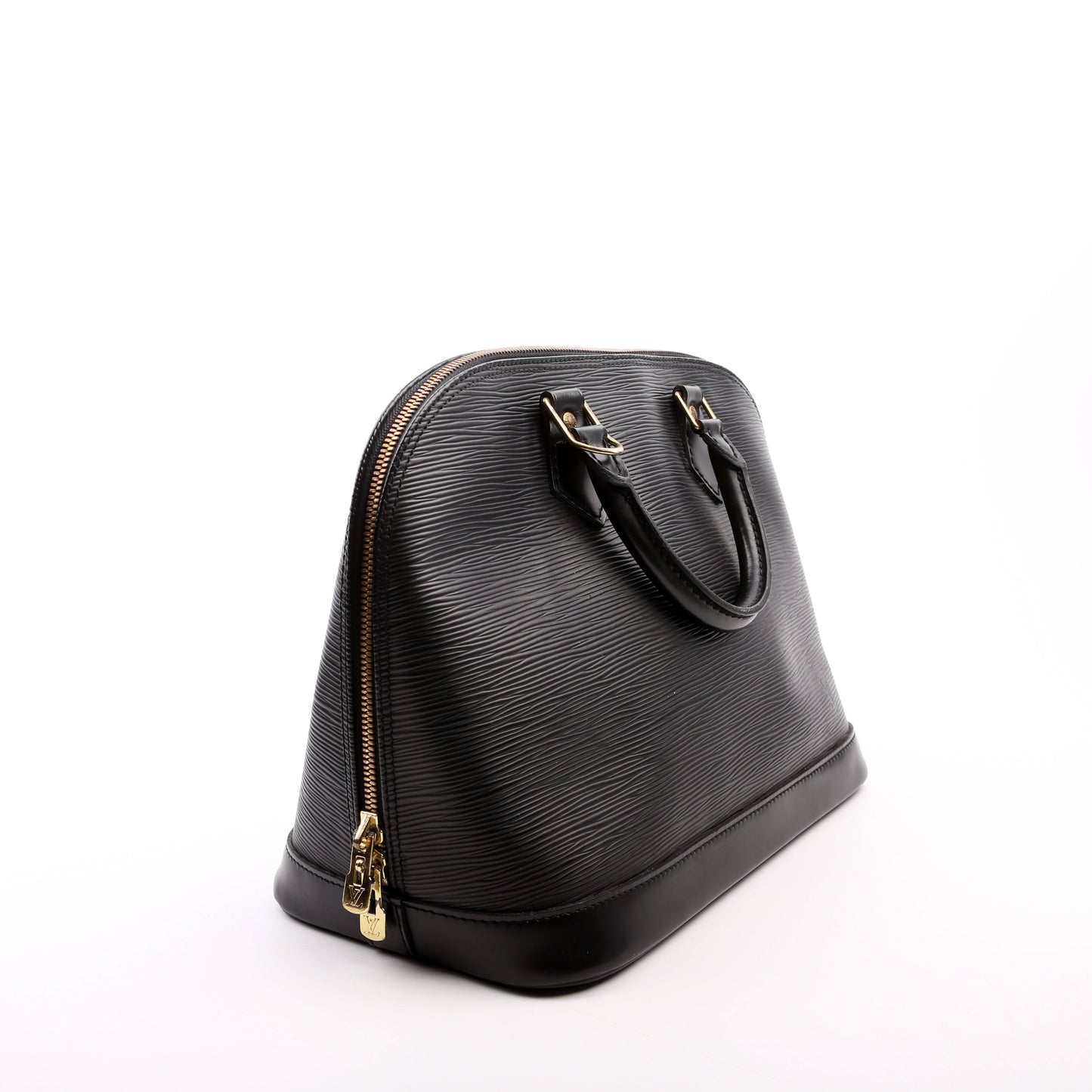 Louis Vuitton Alma PM Older Epi Black Handbag Black 2