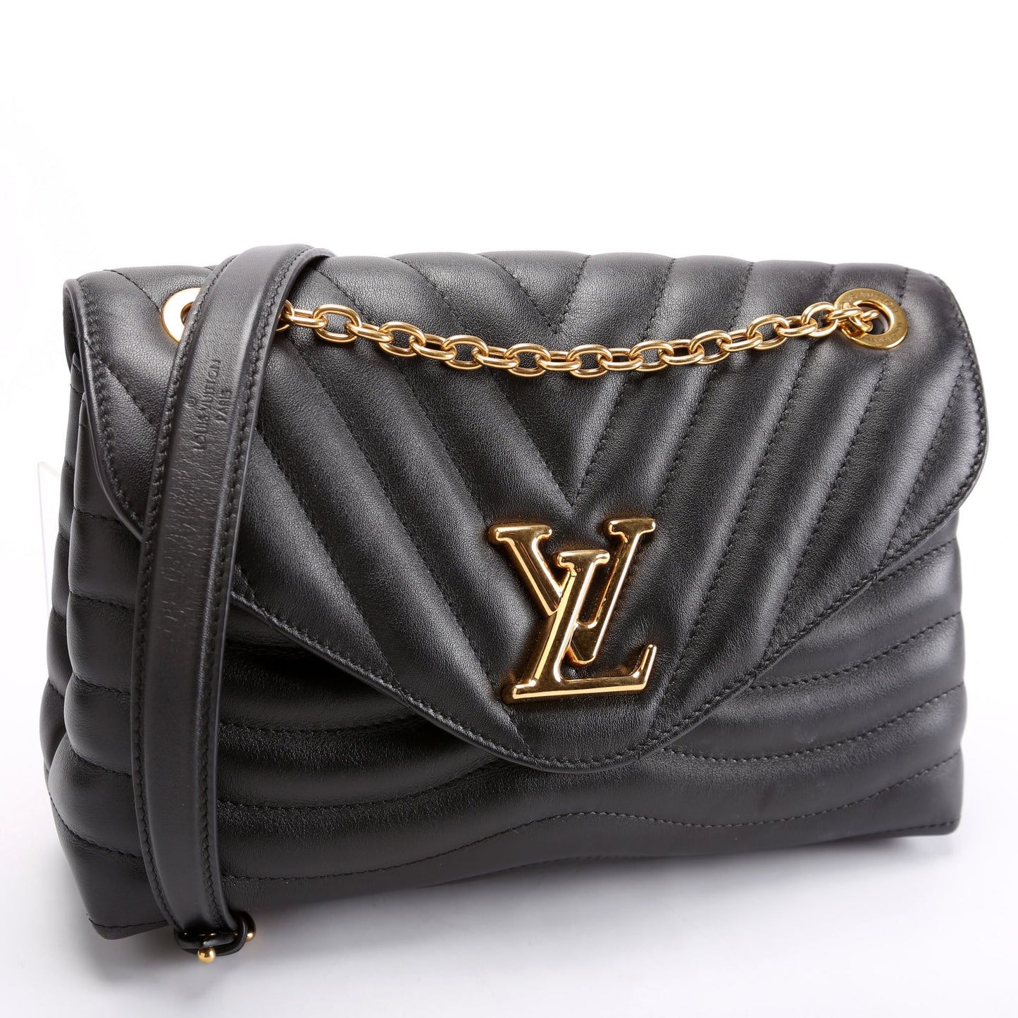 Louis Vuitton New Wave MM Black Handbag