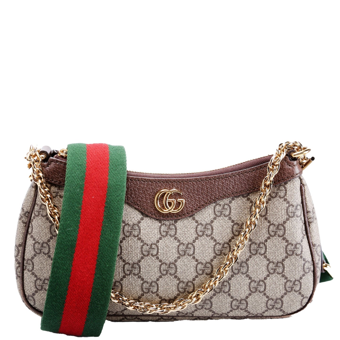 Gucci GG Supreme HandBrown Small Travel Bag