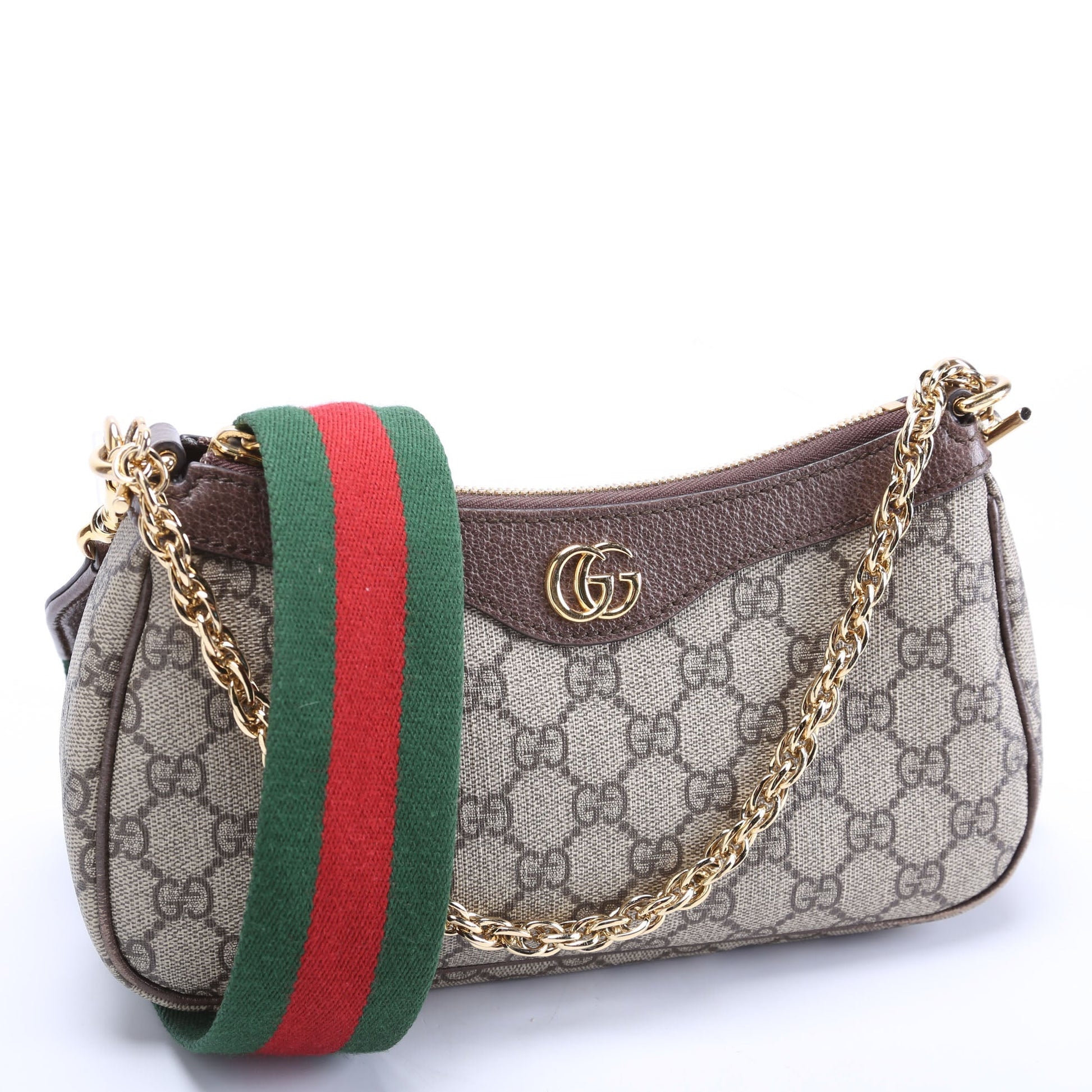 Gucci GG Supreme HandBrown Small Travel Bag