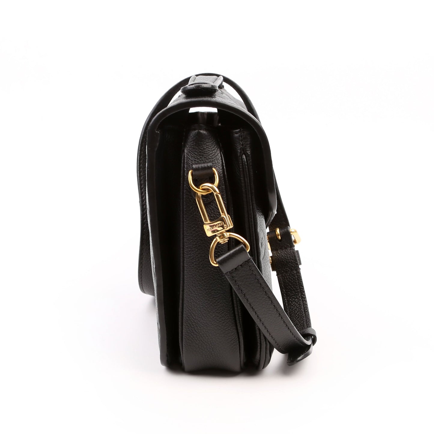 Louis Vuitton Pochette Metis Empreinte Black Clutch Bag