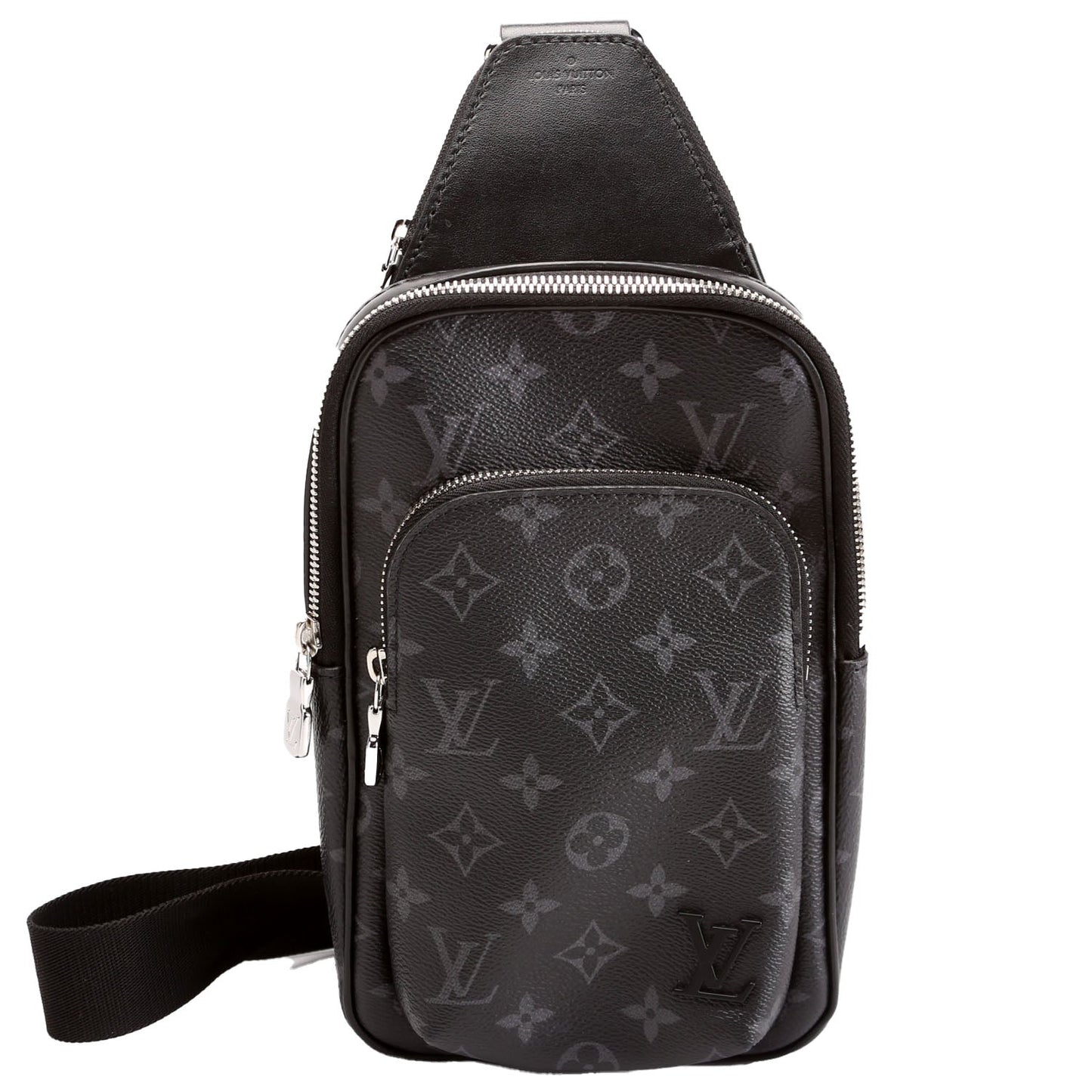 Louis Vuitton Avenue Slingbag Pm Eclipse Black Gray Crossbody Bag