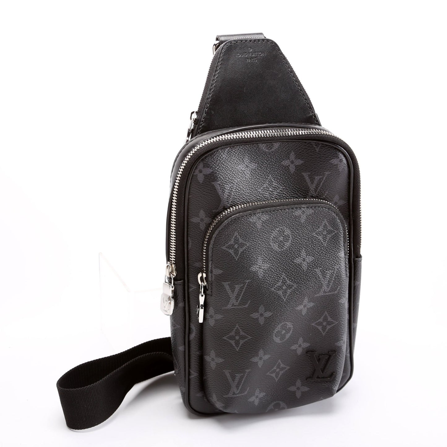Louis Vuitton Avenue Slingbag Pm Eclipse Black Gray Crossbody Bag