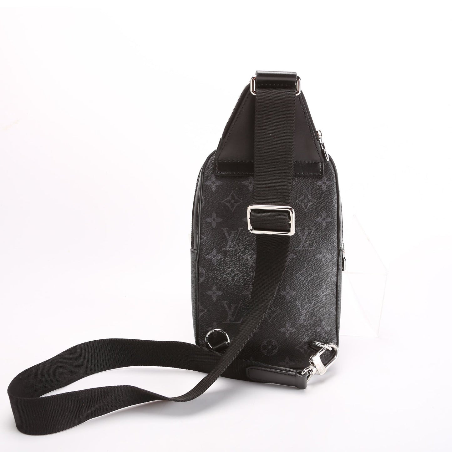 Louis Vuitton Avenue Slingbag Pm Eclipse Black Gray Crossbody Bag