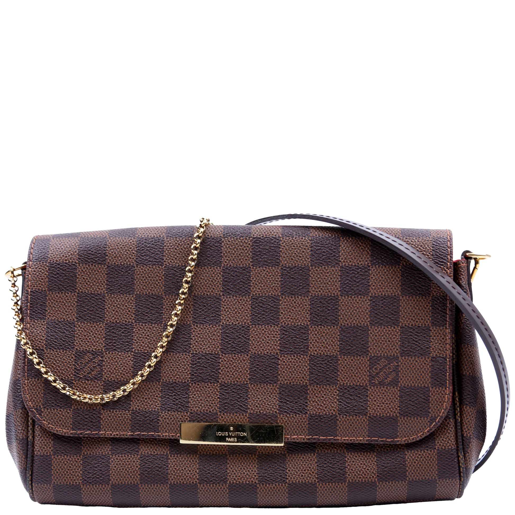 Louis Vuitton Favorite MM Ebene Damier Handbag Ebene 21