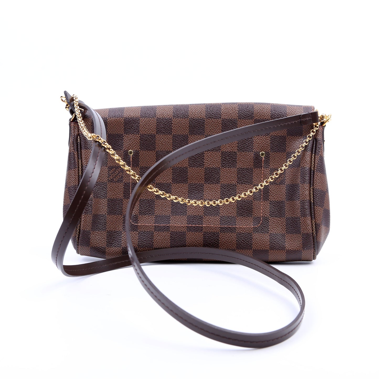 Louis Vuitton Favorite MM Ebene Damier Handbag Ebene 21