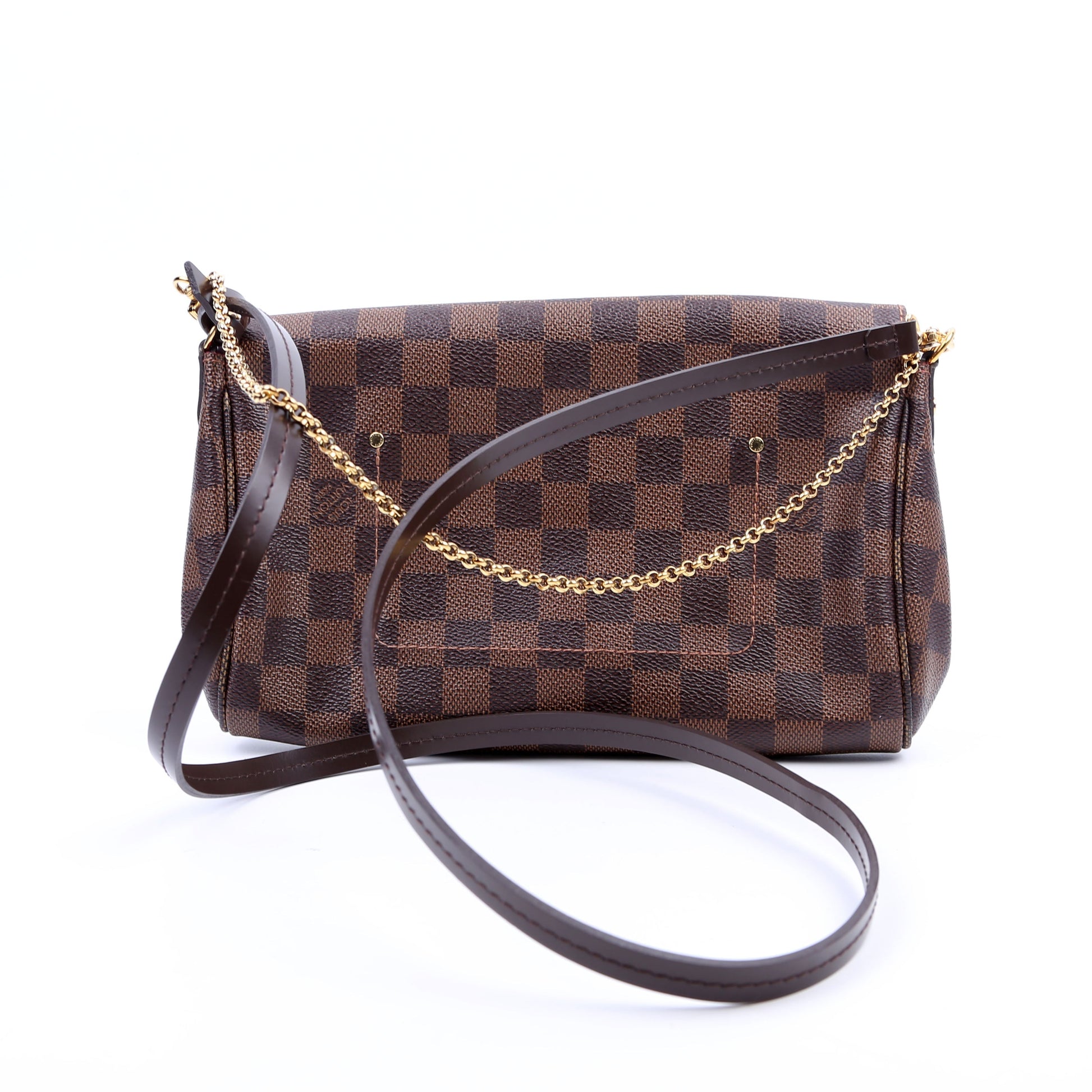 Louis Vuitton Favorite MM Ebene Damier Handbag Ebene 21