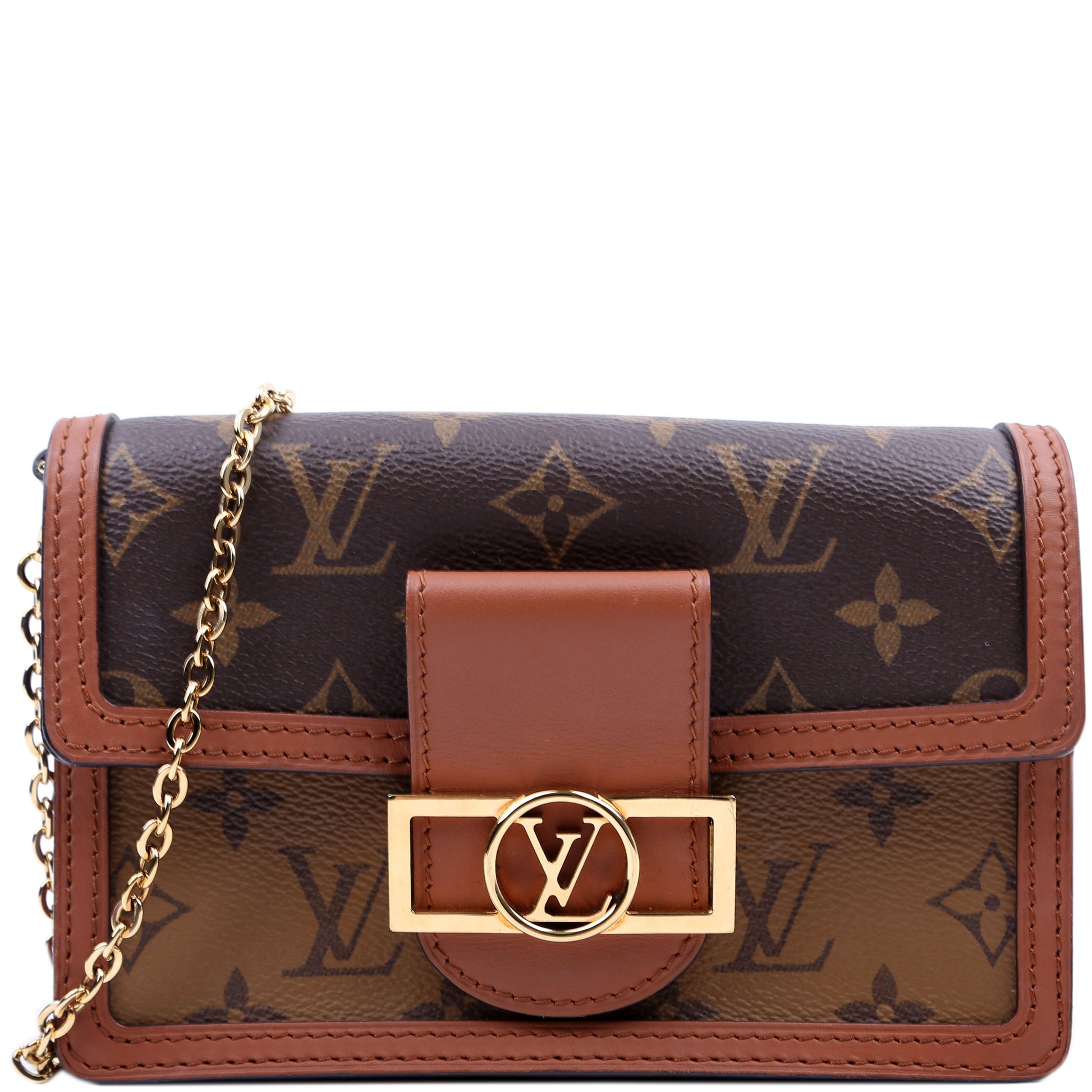 Louis Vuitton Dauphine Reverse Monogram Wallet Case