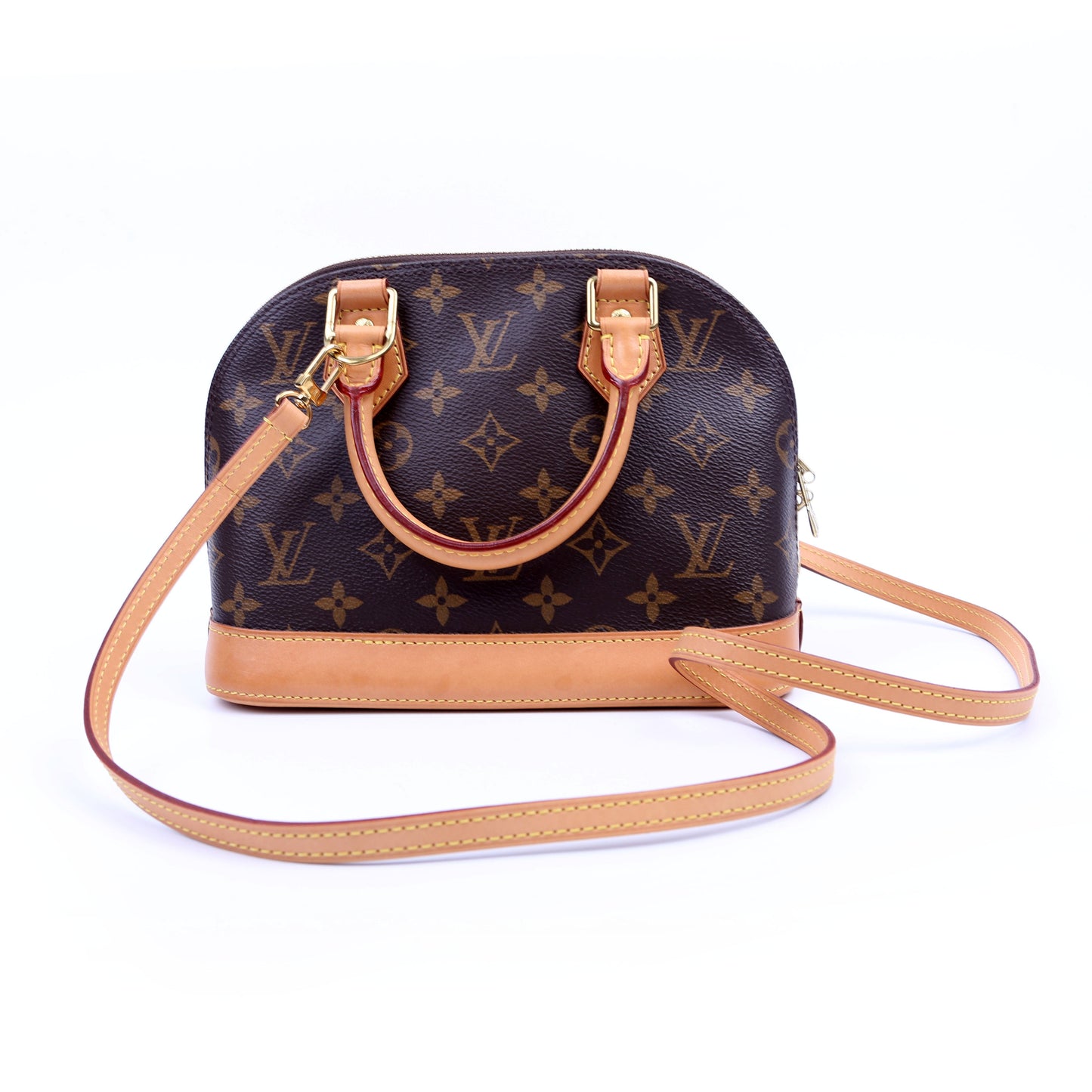 Louis Vuitton Alma BB Monogram Handbag Monogram 17