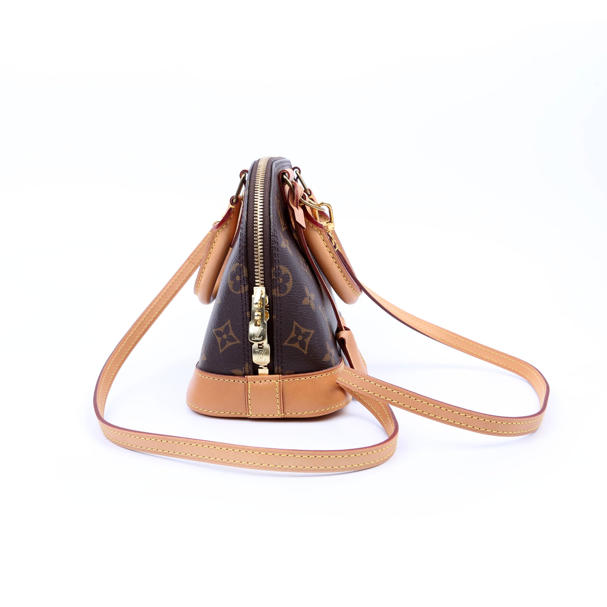 Louis Vuitton Alma BB Monogram Handbag Monogram 17
