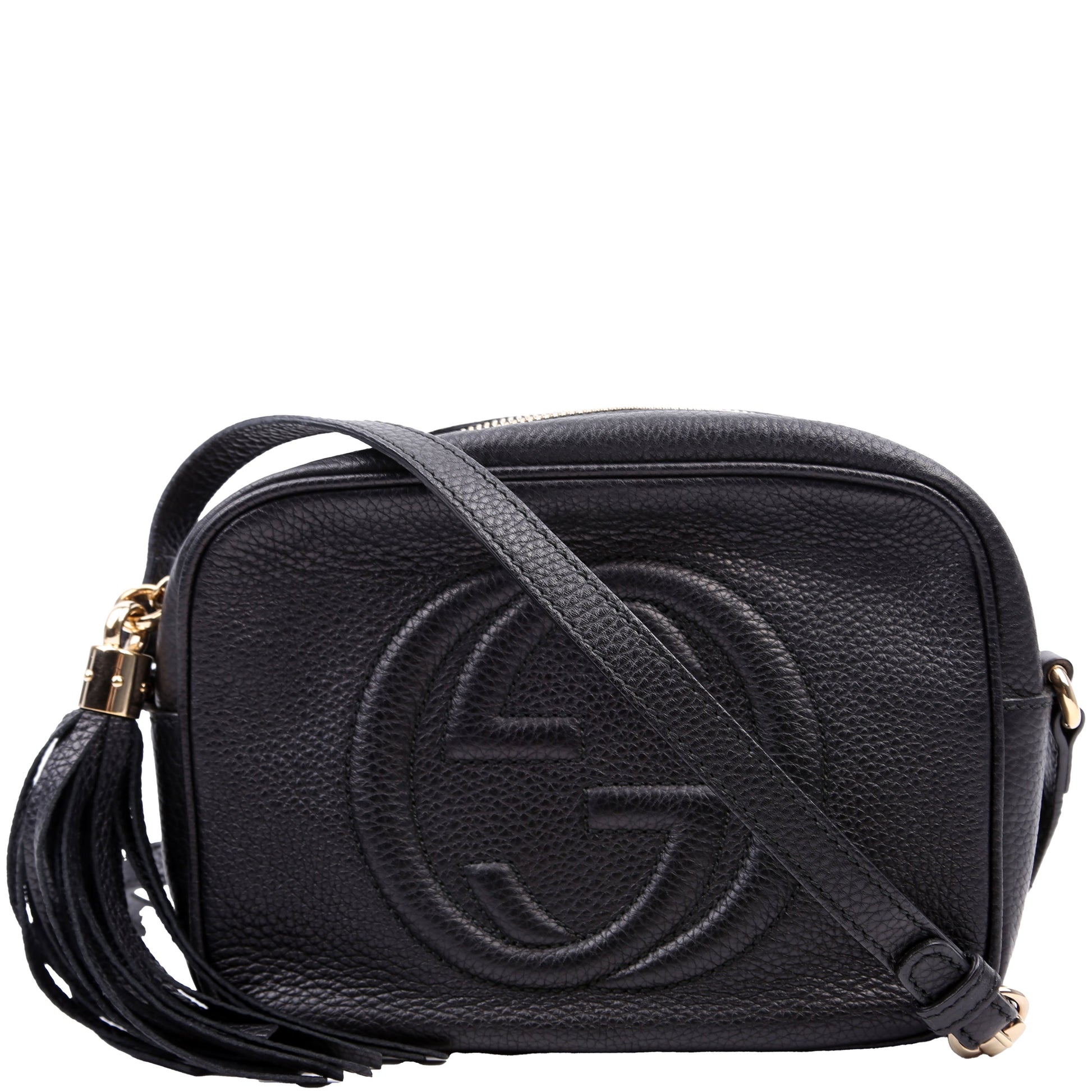 Gucci Soho Disco Black Crossbody Bag Black 8
