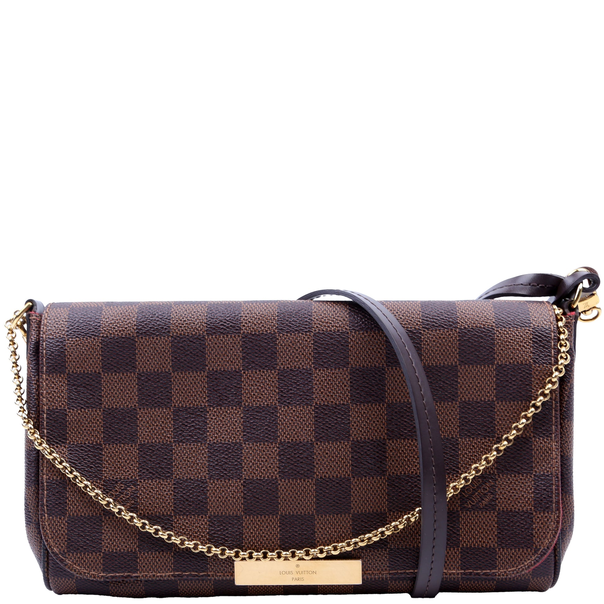 Louis Vuitton Favorite MM Ebene Damier Handbag Ebene 17