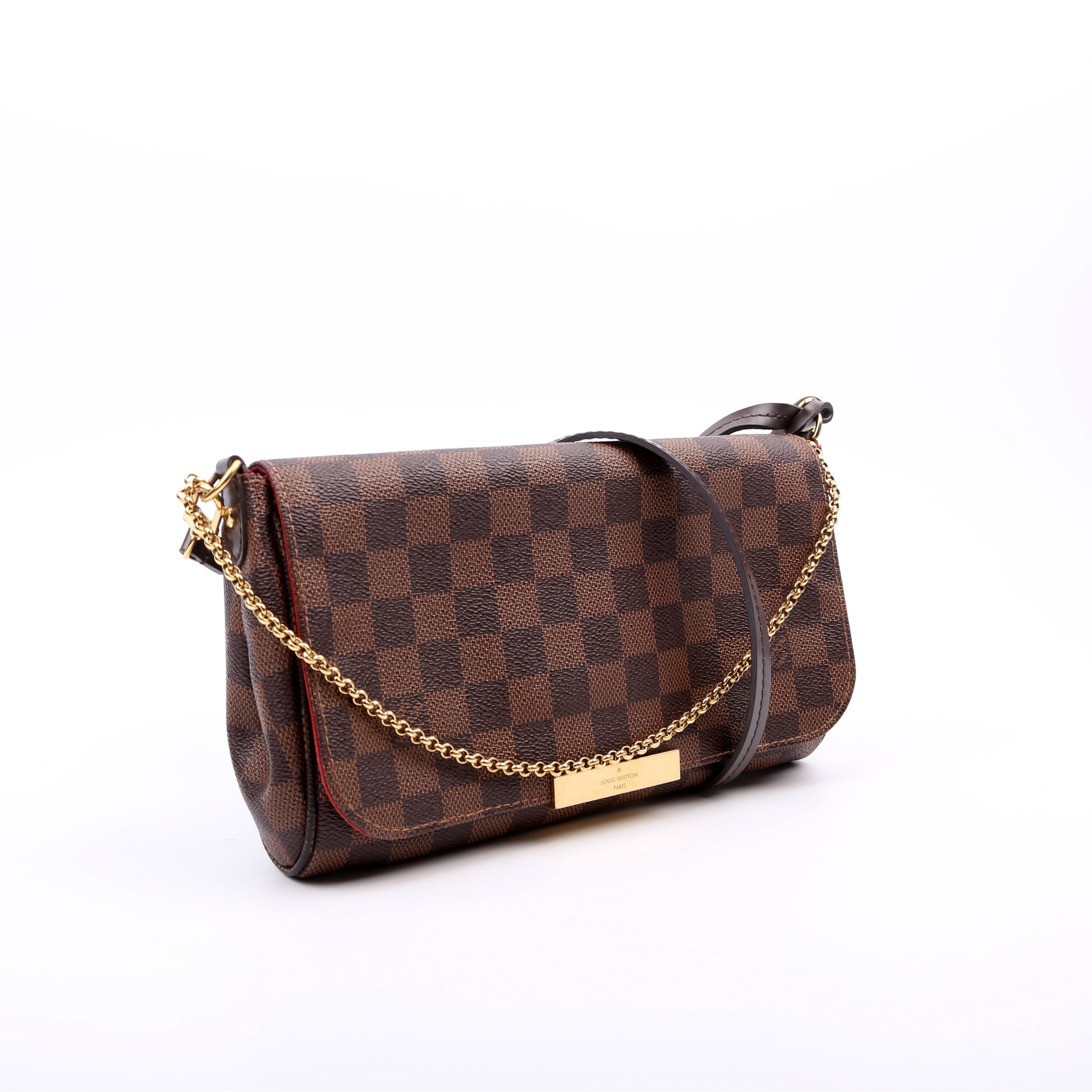 Louis Vuitton Favorite MM Ebene Damier Handbag Ebene 17