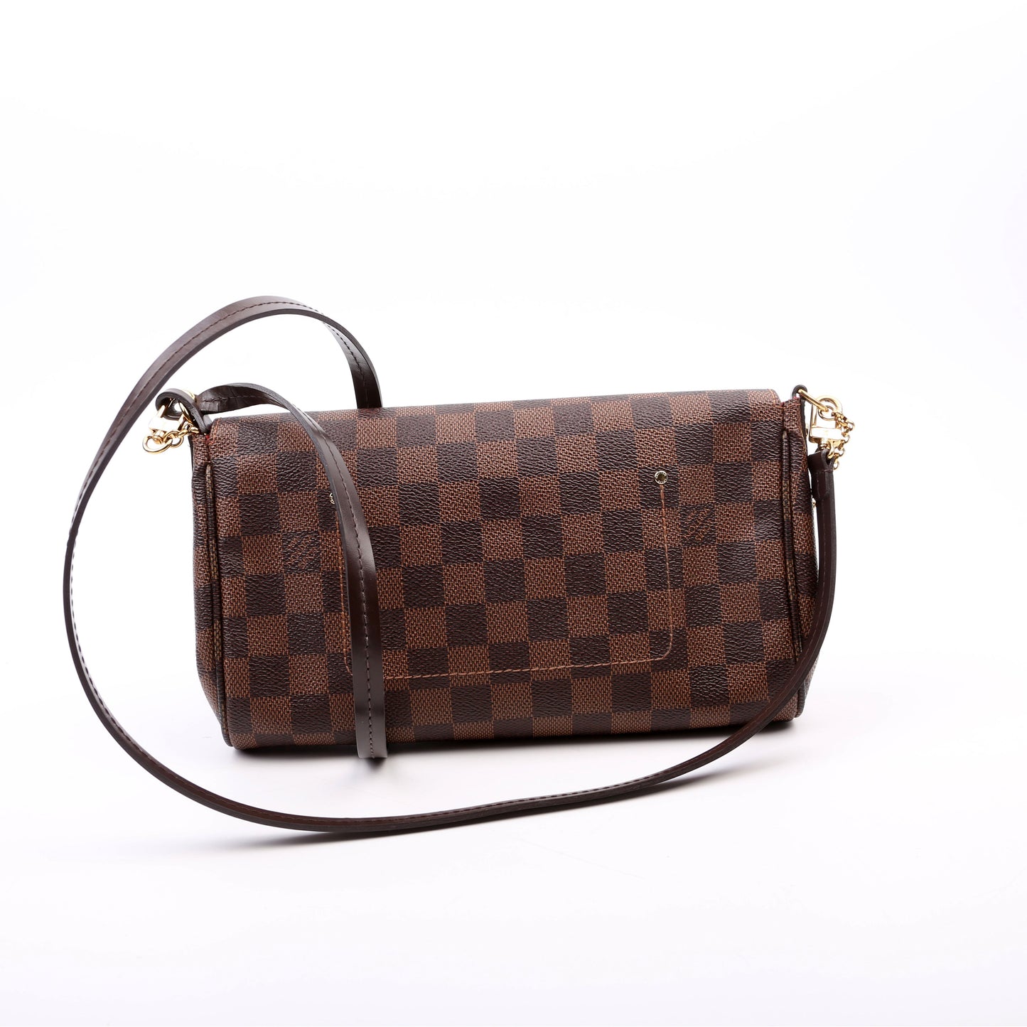 Louis Vuitton Favorite MM Ebene Damier Handbag Ebene 17