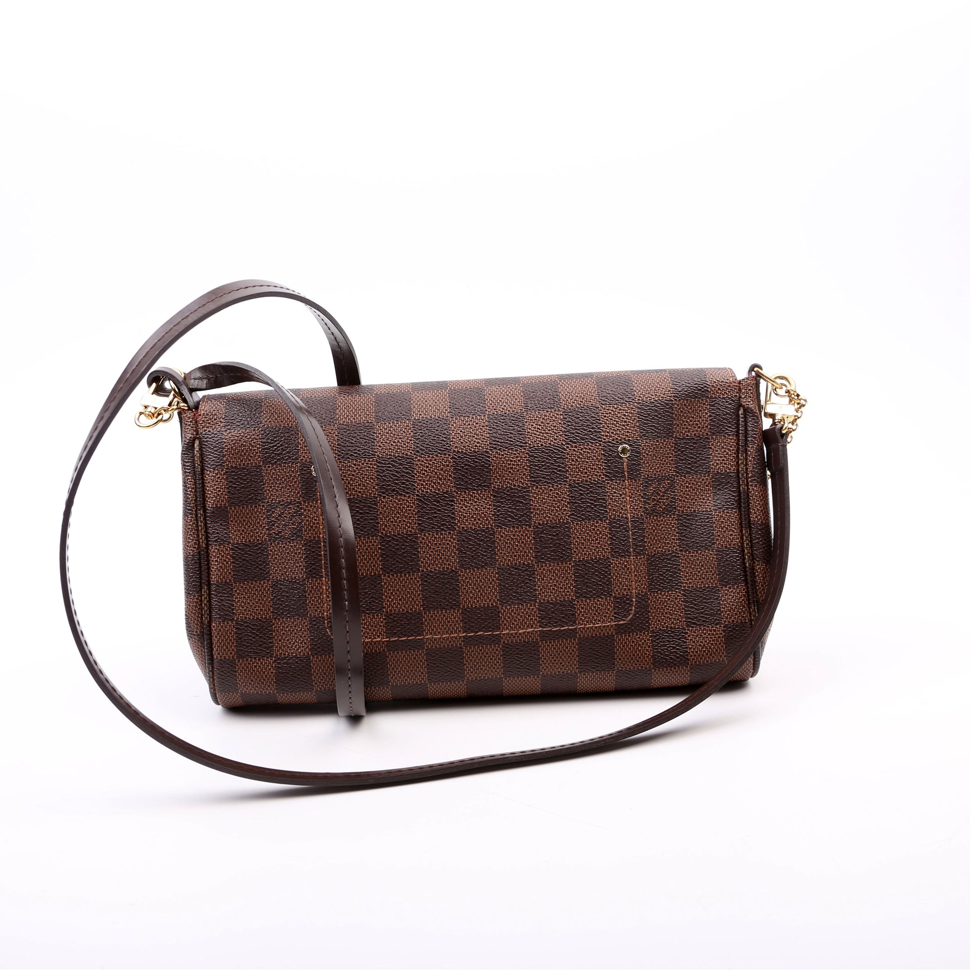 Louis Vuitton Favorite MM Ebene Damier Handbag Ebene 17
