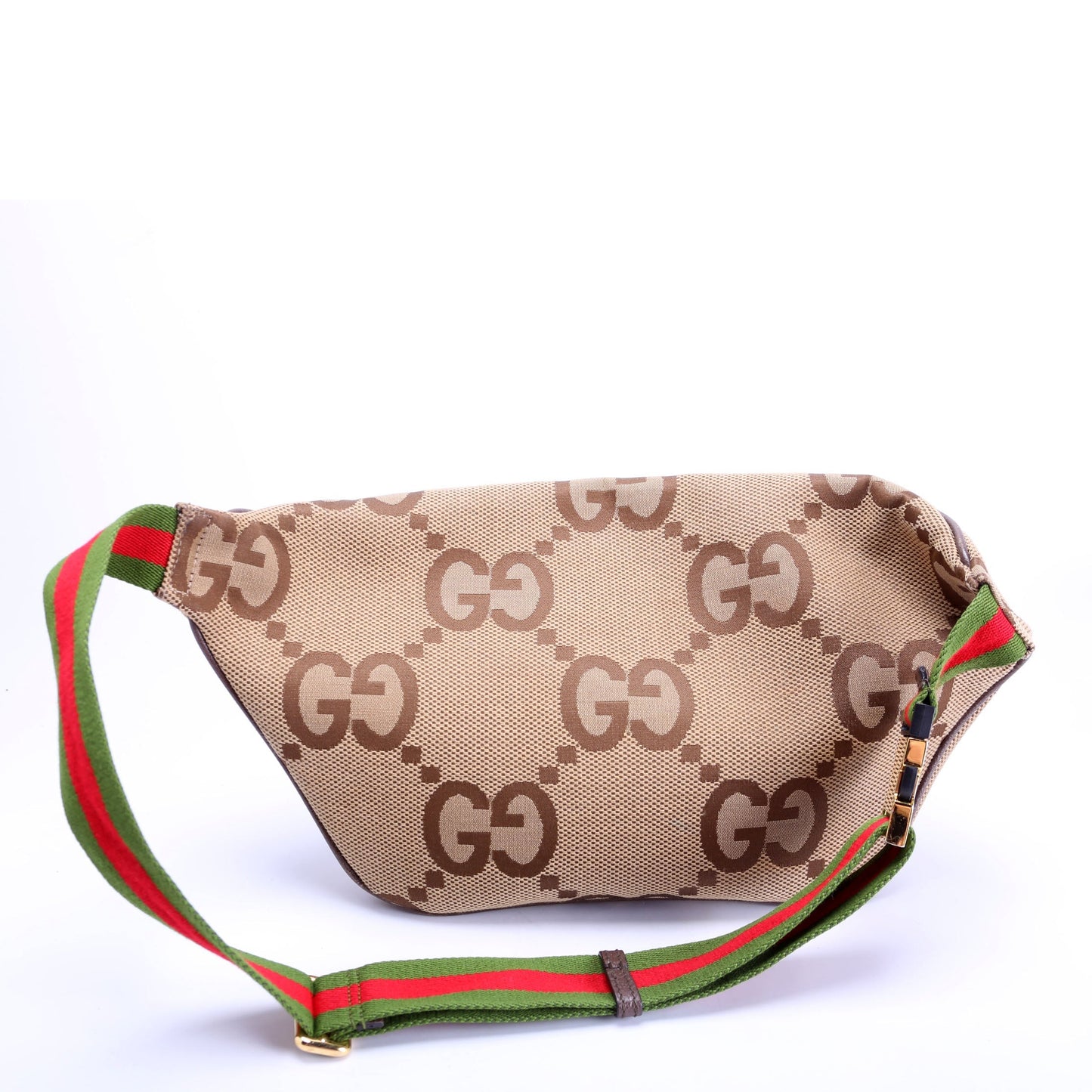 Gucci Jumbo GG Canvas Tan Belt