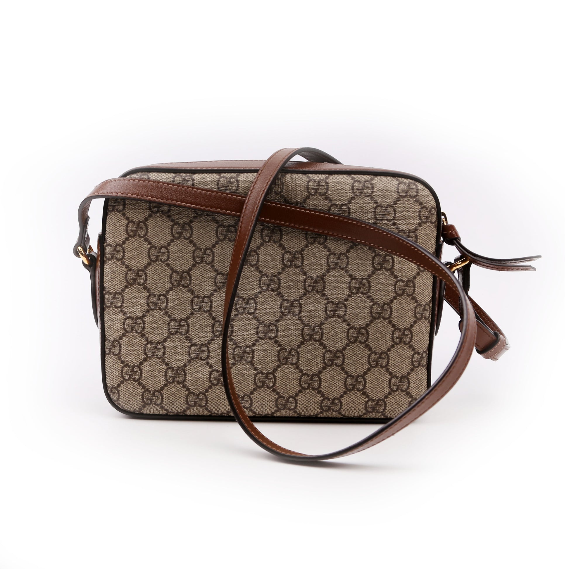 Gucci Horsebit Brown Small Crossbody Bag