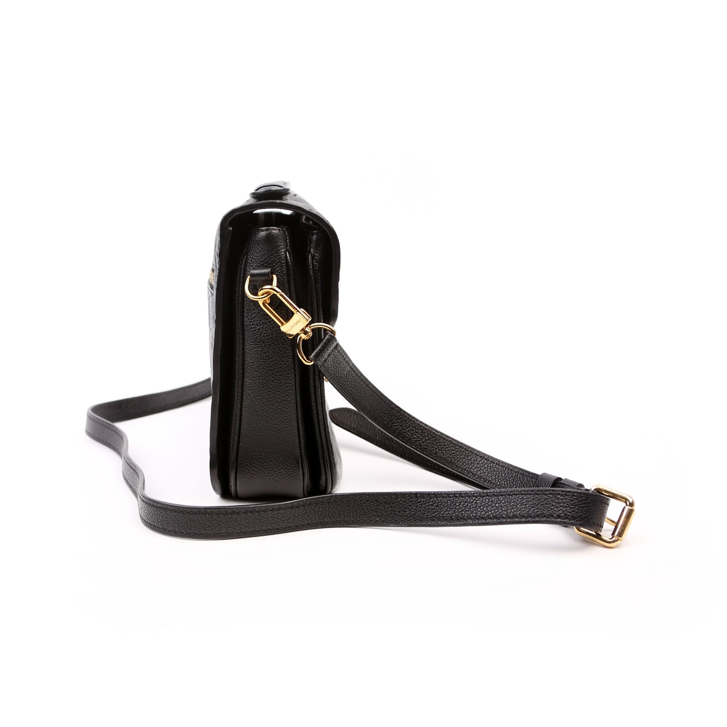 Louis Vuitton Pochette Metis Empreinte Black Clutch Bag Black 10