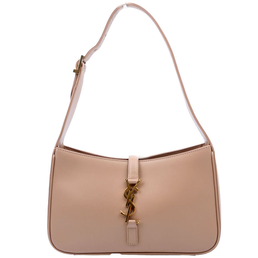 YSL Saint Laurent Saint Laurent Le Hobo Bag Leather Tan Shoulder Bag
