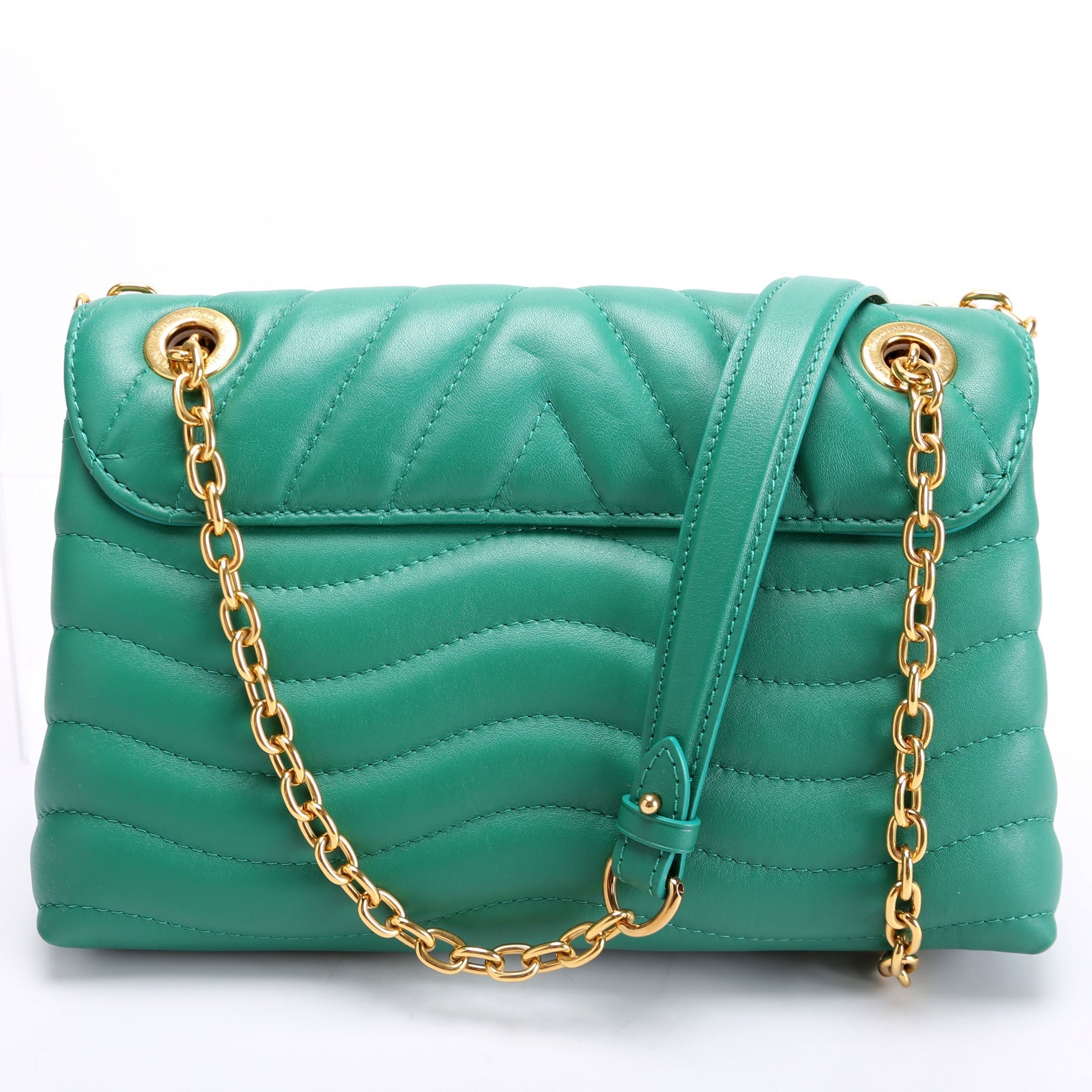 Louis Vuitton ON HOLD New Wave MM Green Handbag