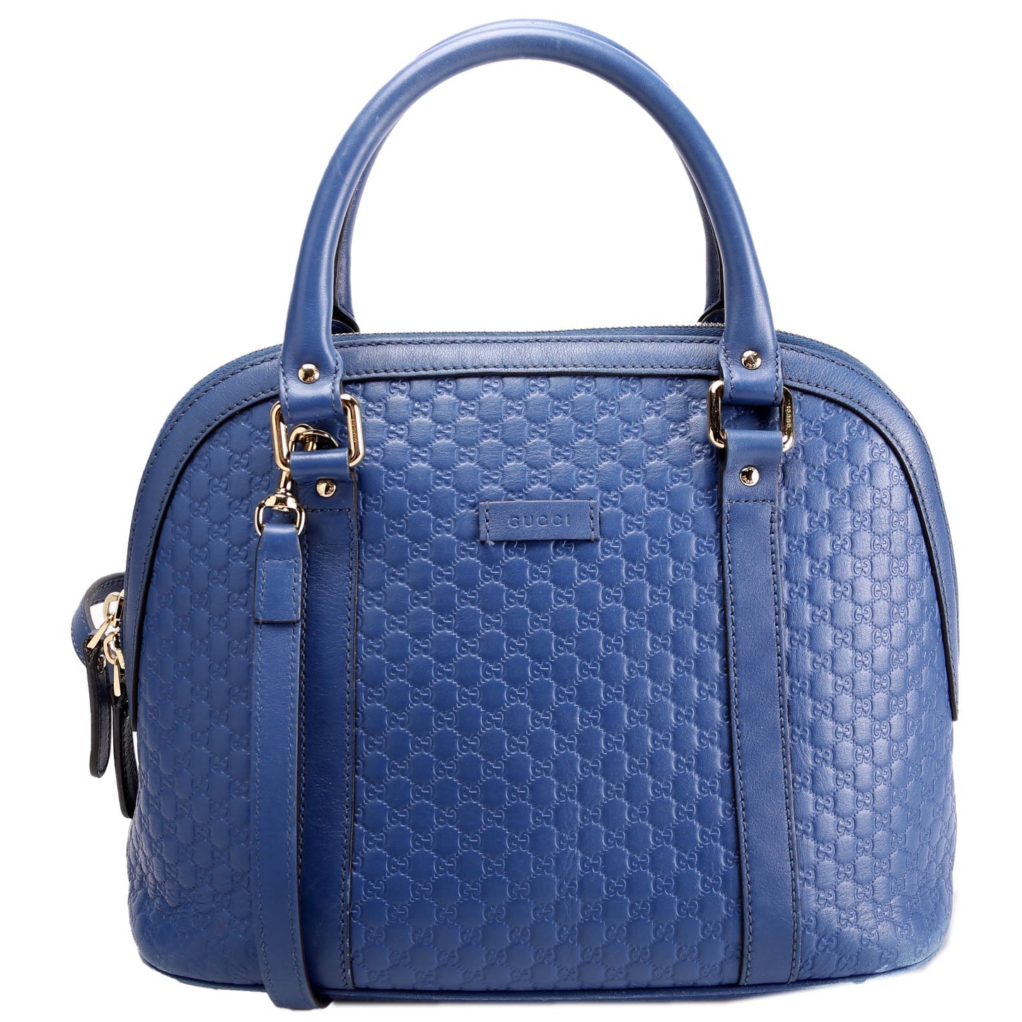 Gucci Dome Blue Medium Travel Bag