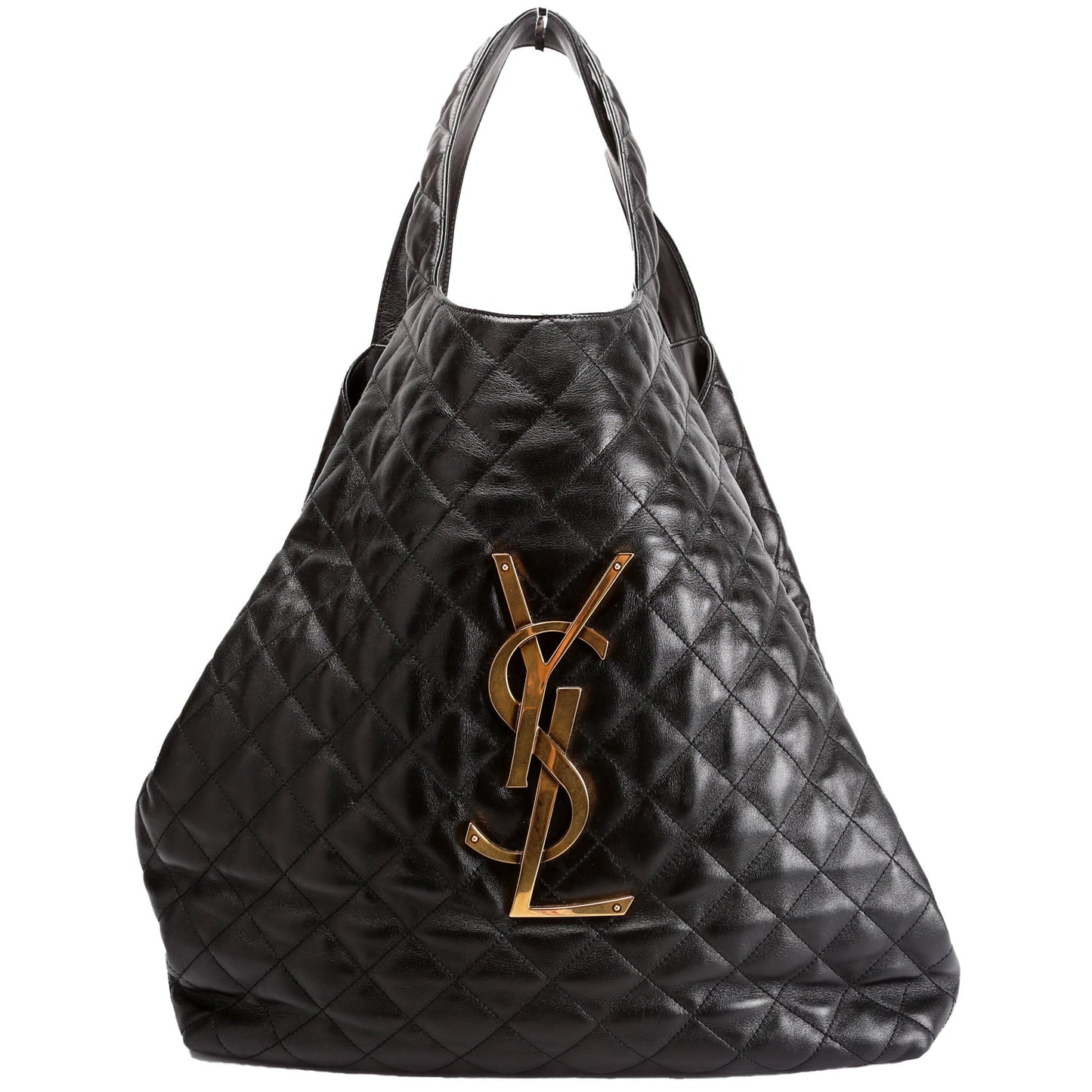 YSL Saint Laurent Icare Shopping Bag Black Maxi Tote Bag