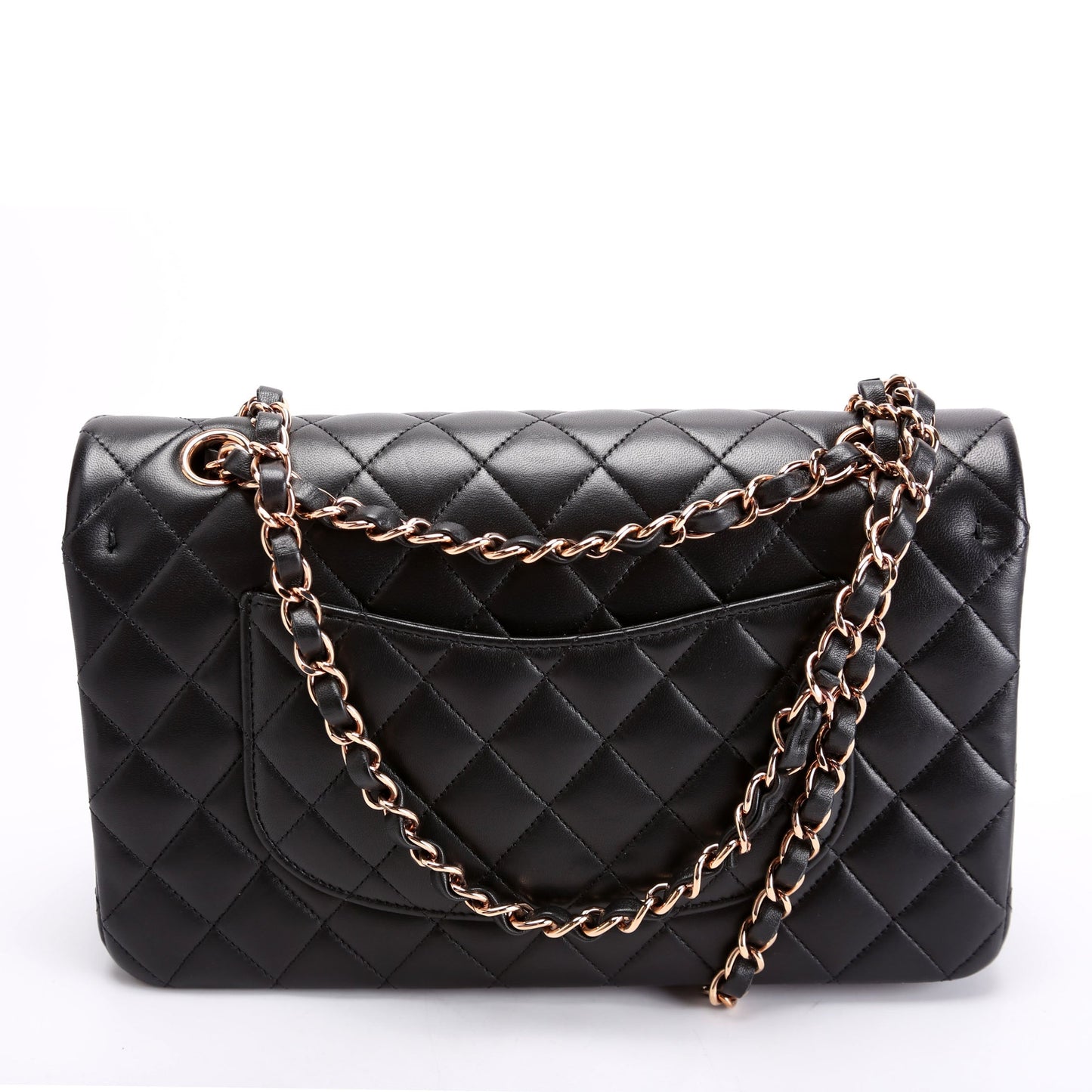 Chanel Classic Flap Lambskin RFID Black Handbag