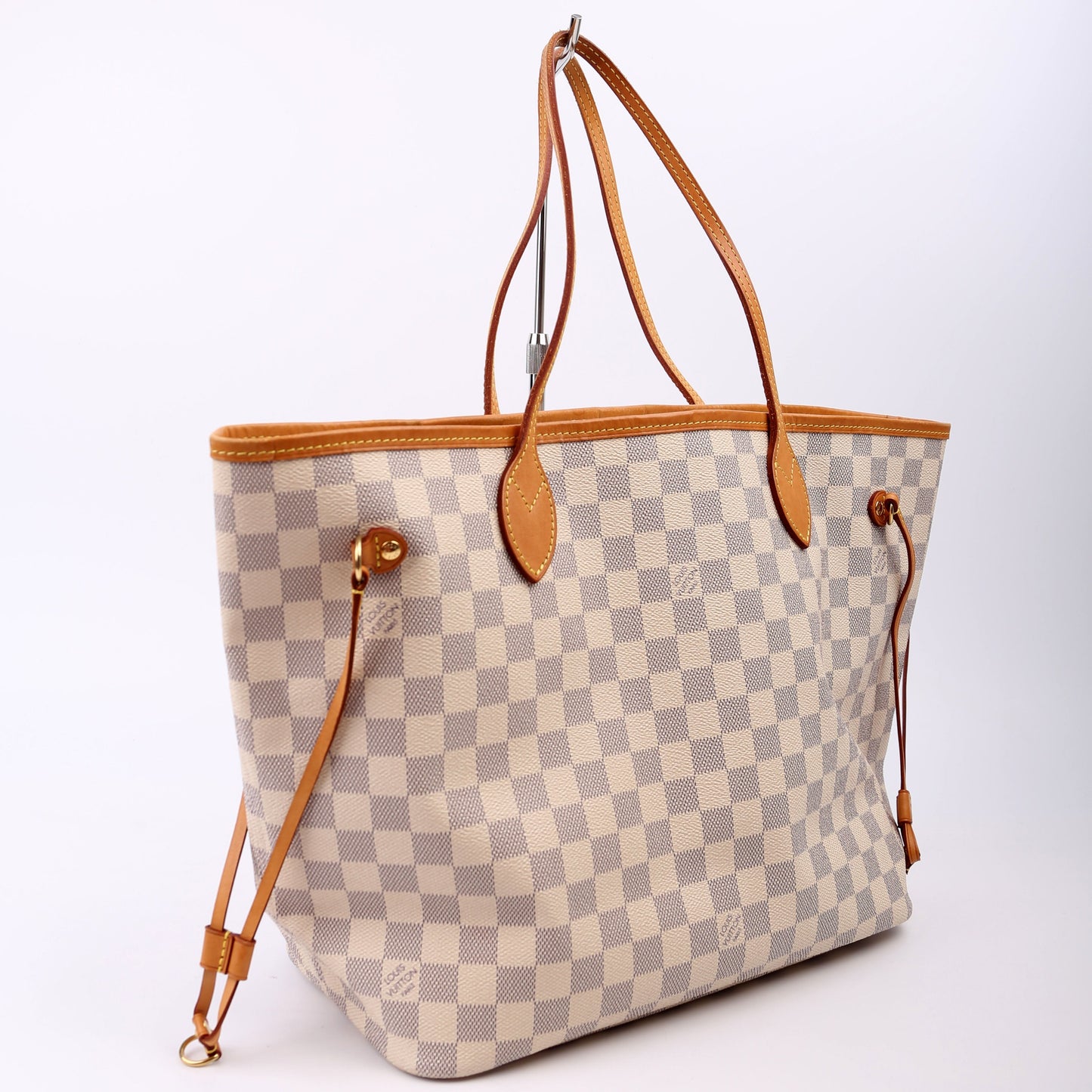 Louis Vuitton Neverfull MM Azur Damier Wallet Case Azur 8