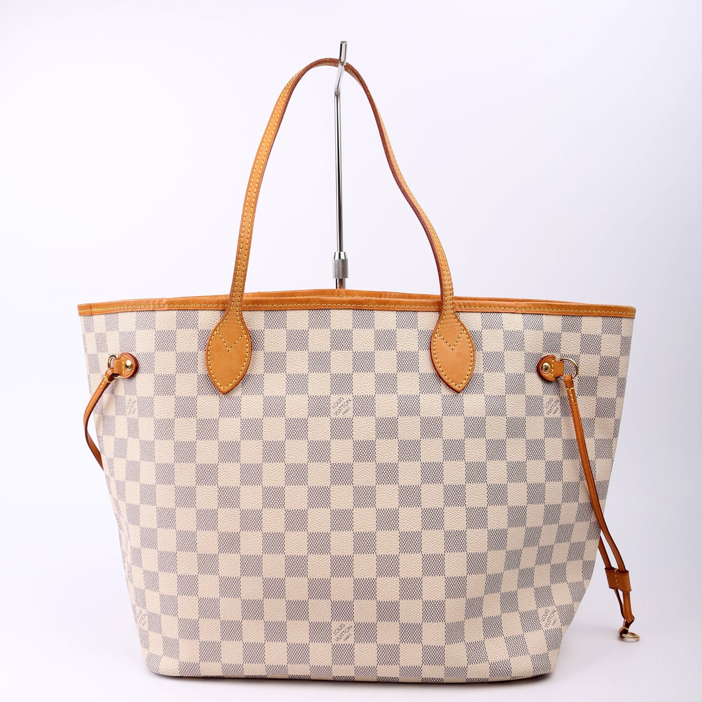 Louis Vuitton Neverfull MM Azur Damier Wallet Case Azur 8