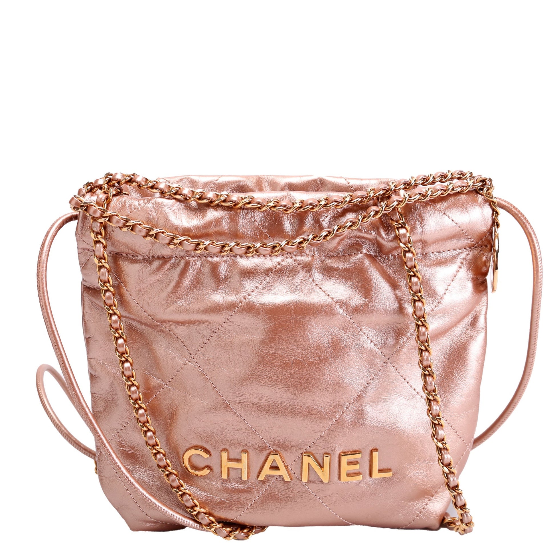 Chanel 22 Pink Mini Bag