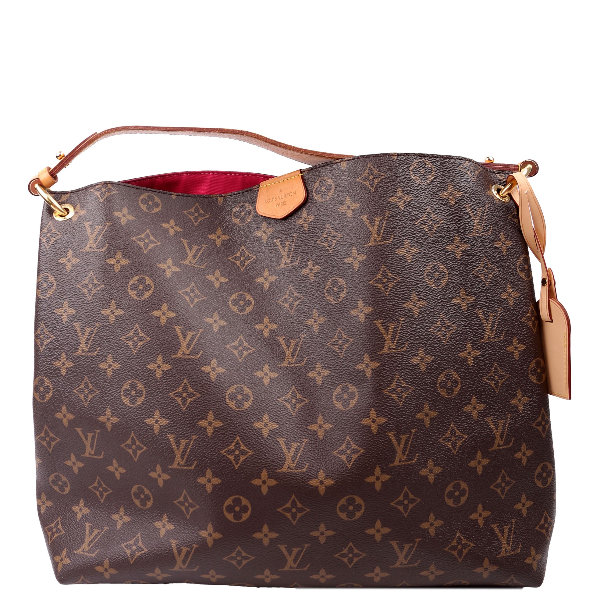 Louis Vuitton Graceful MM Berry Monogram Handbag Berry 1