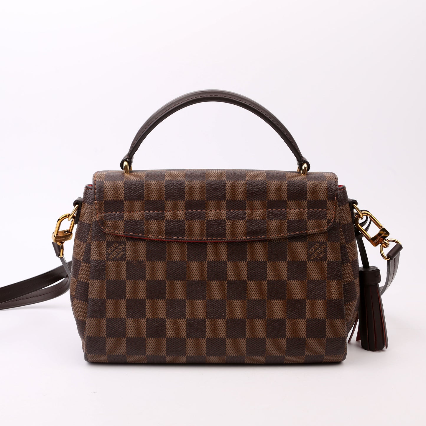 Louis Vuitton Croisette Ebene Damier Handbag Ebene 19