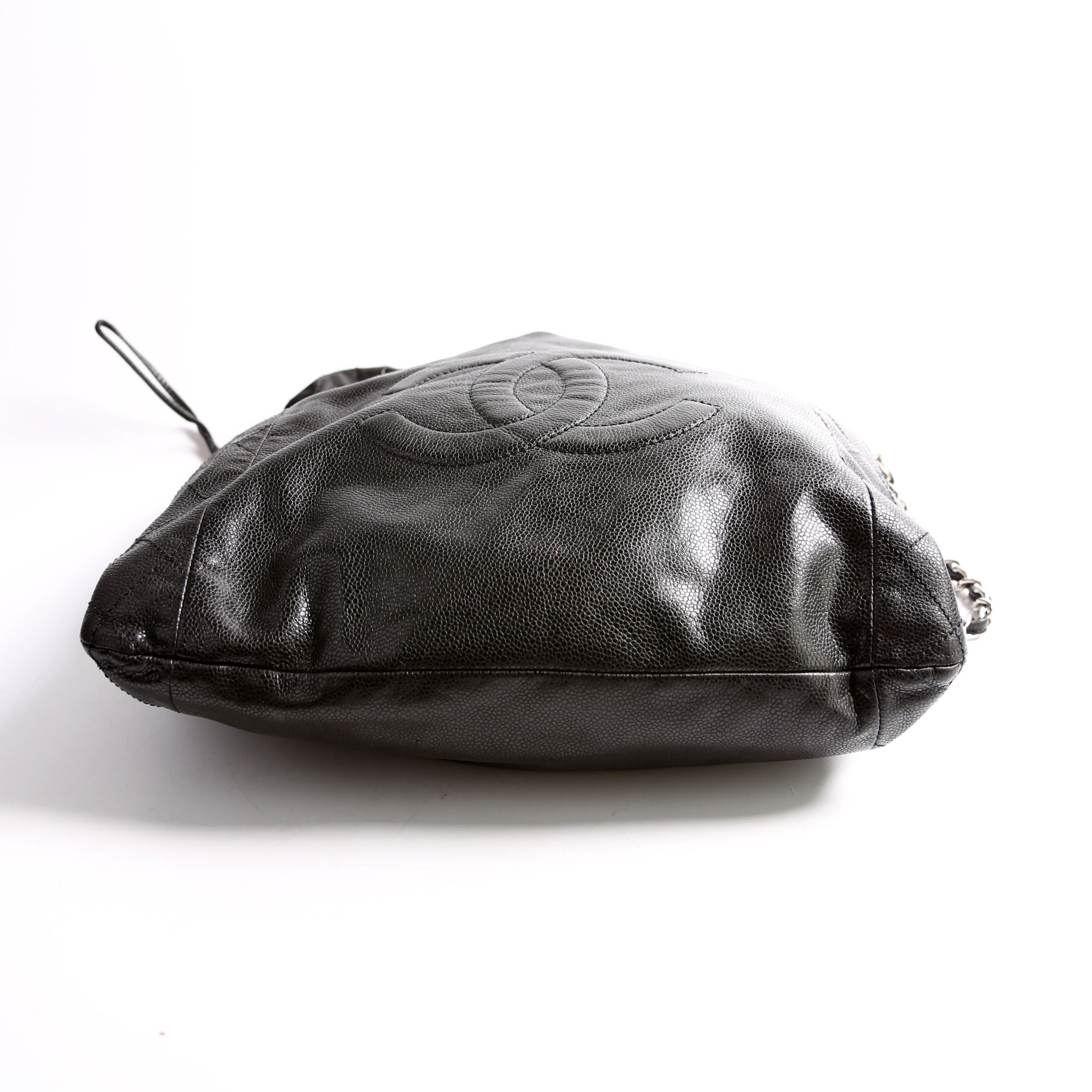 Chanel Caviar 31 Drawstring 13M Black Jewelry