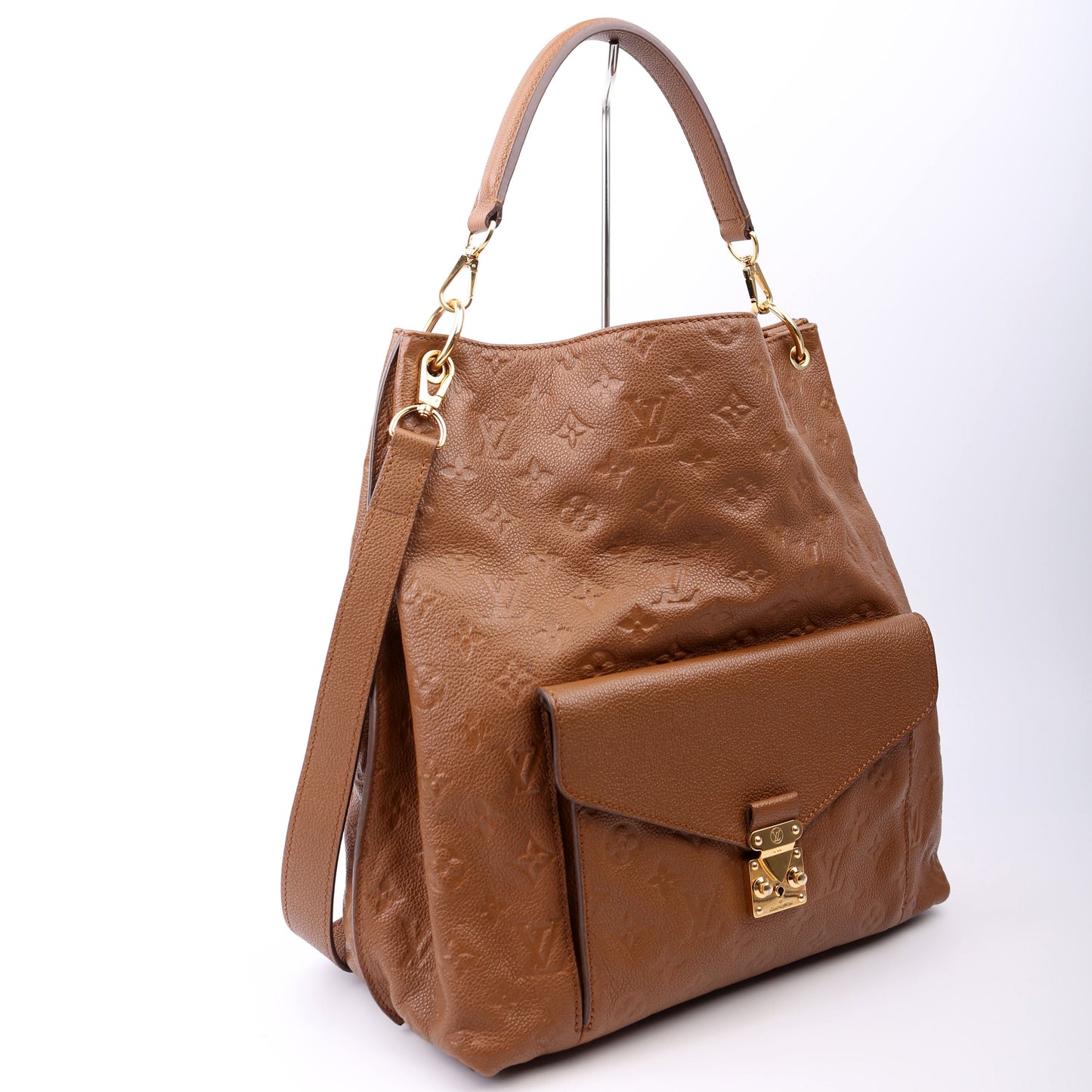 Louis Vuitton Metis Empreinte Brown Shoulder Bag