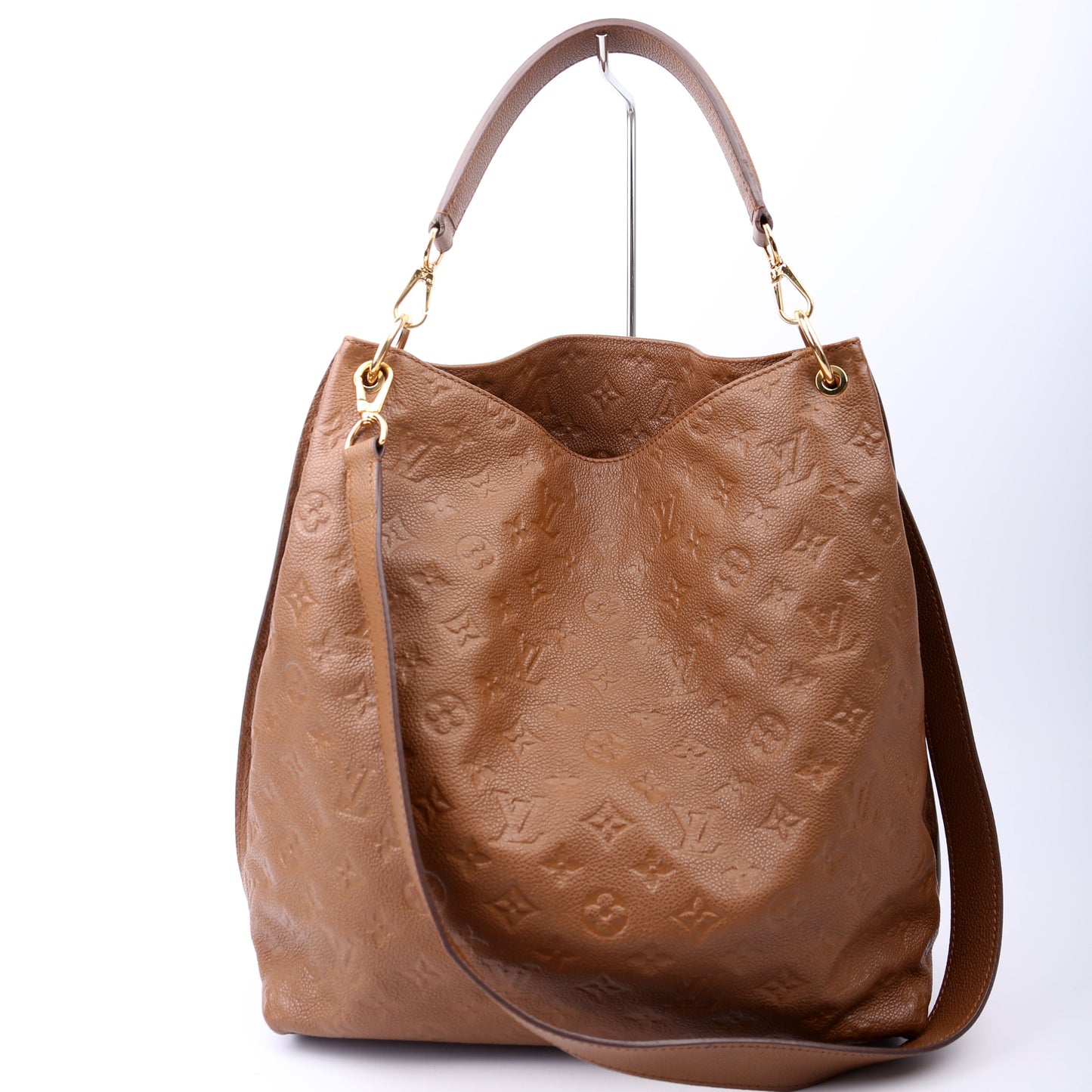Louis Vuitton Metis Empreinte Brown Shoulder Bag