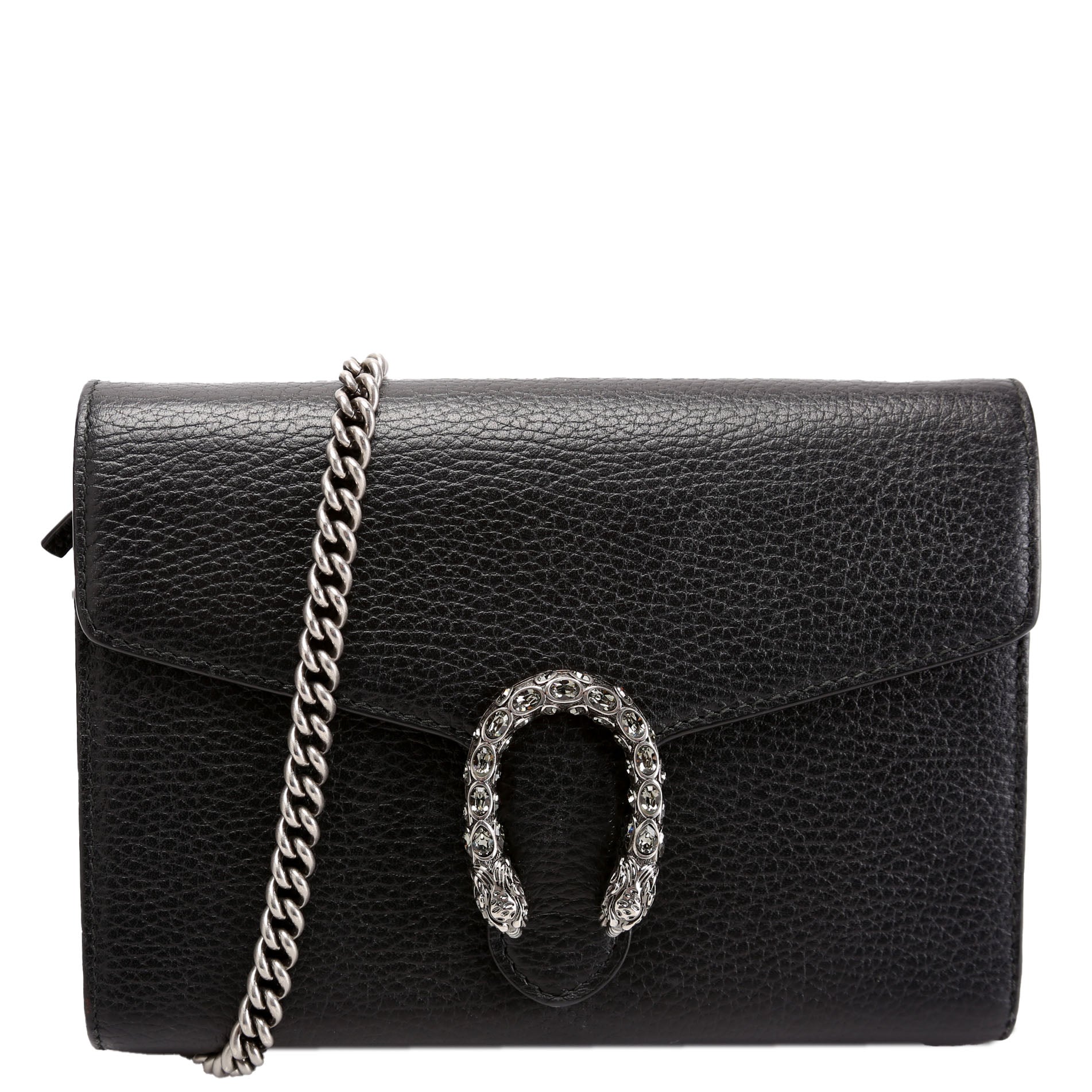 Gucci Dionysus Black Mini Wallet Case Black 1
