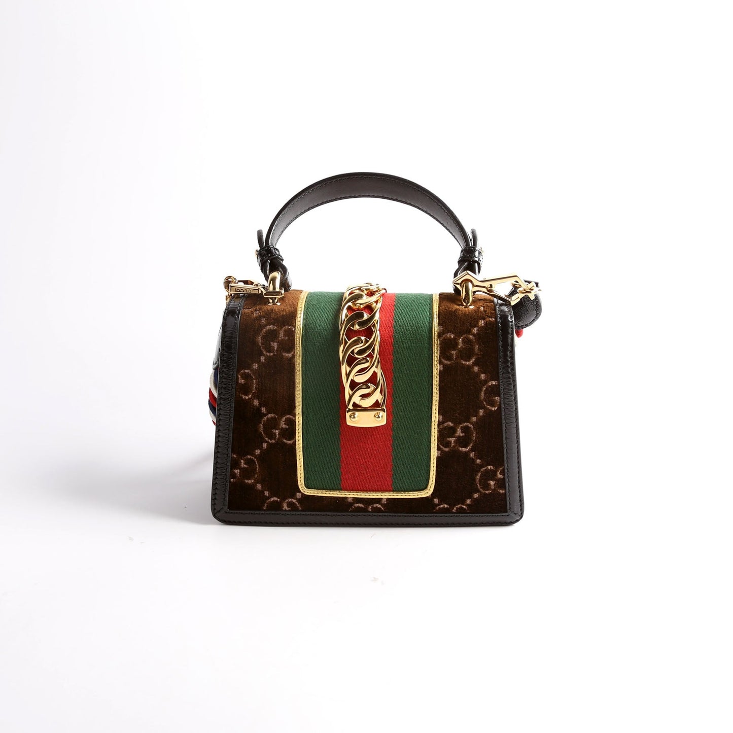 Gucci Velvet Sylvie Mini Travel Bag