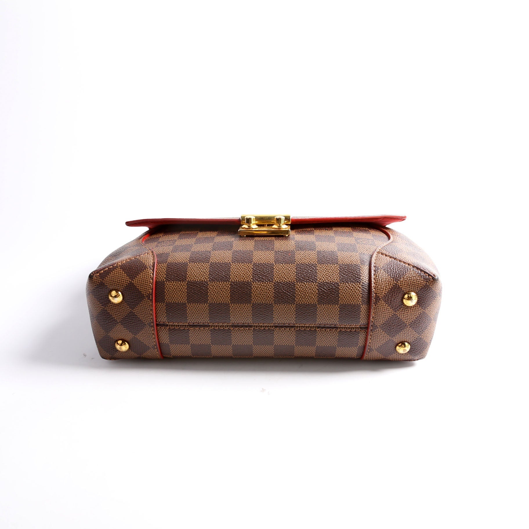 Louis Vuitton Caissa Ebene Clutch Bag