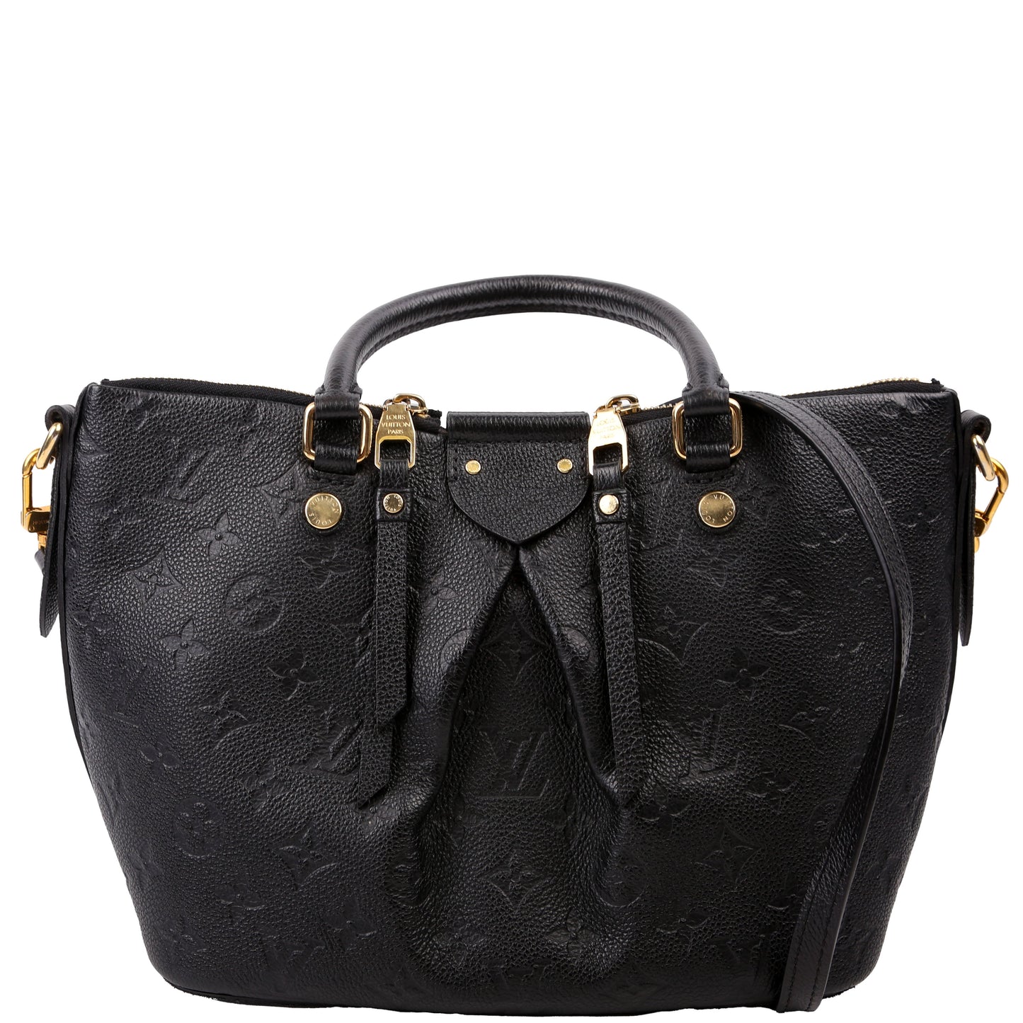 Louis Vuitton Mazarine PM Empreinte Black Handbag