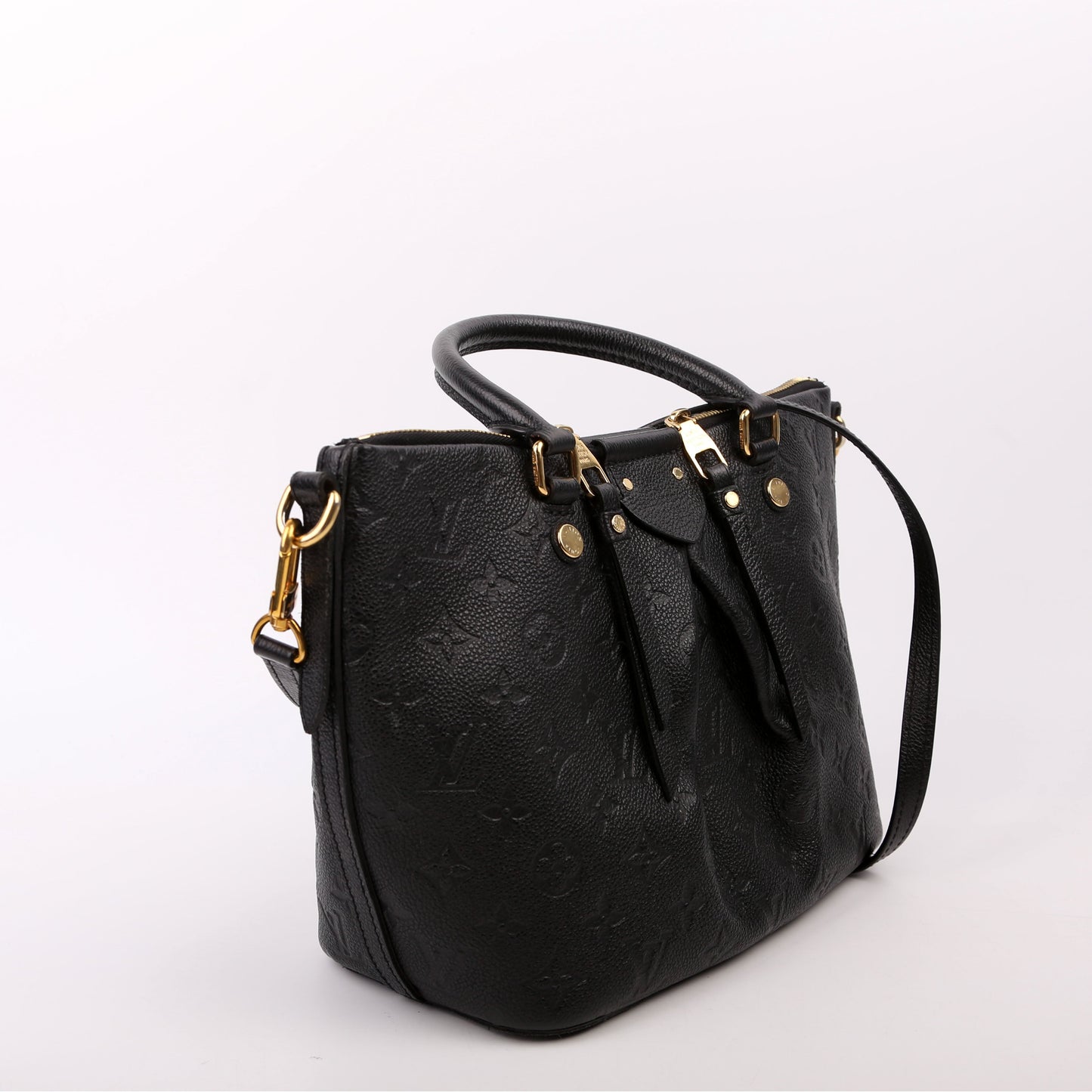 Louis Vuitton Mazarine PM Empreinte Black Handbag